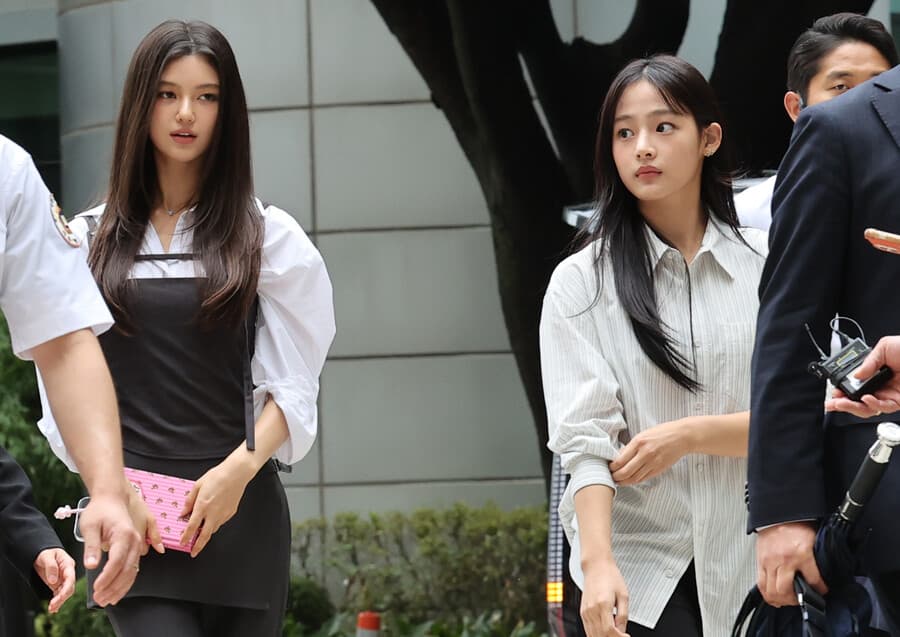 Minji and Danielle Attend Court Mediation in ADOR Dispute, Final Session Set for September