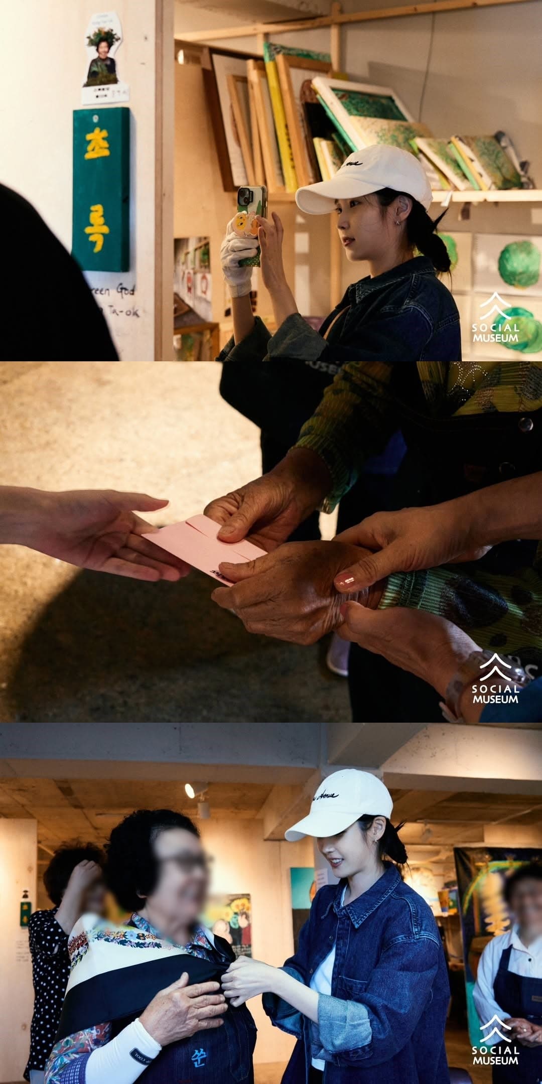 IU Warms Hearts With Surprise Visit and Luxury Hermès Gift to Jeju Grandmothers