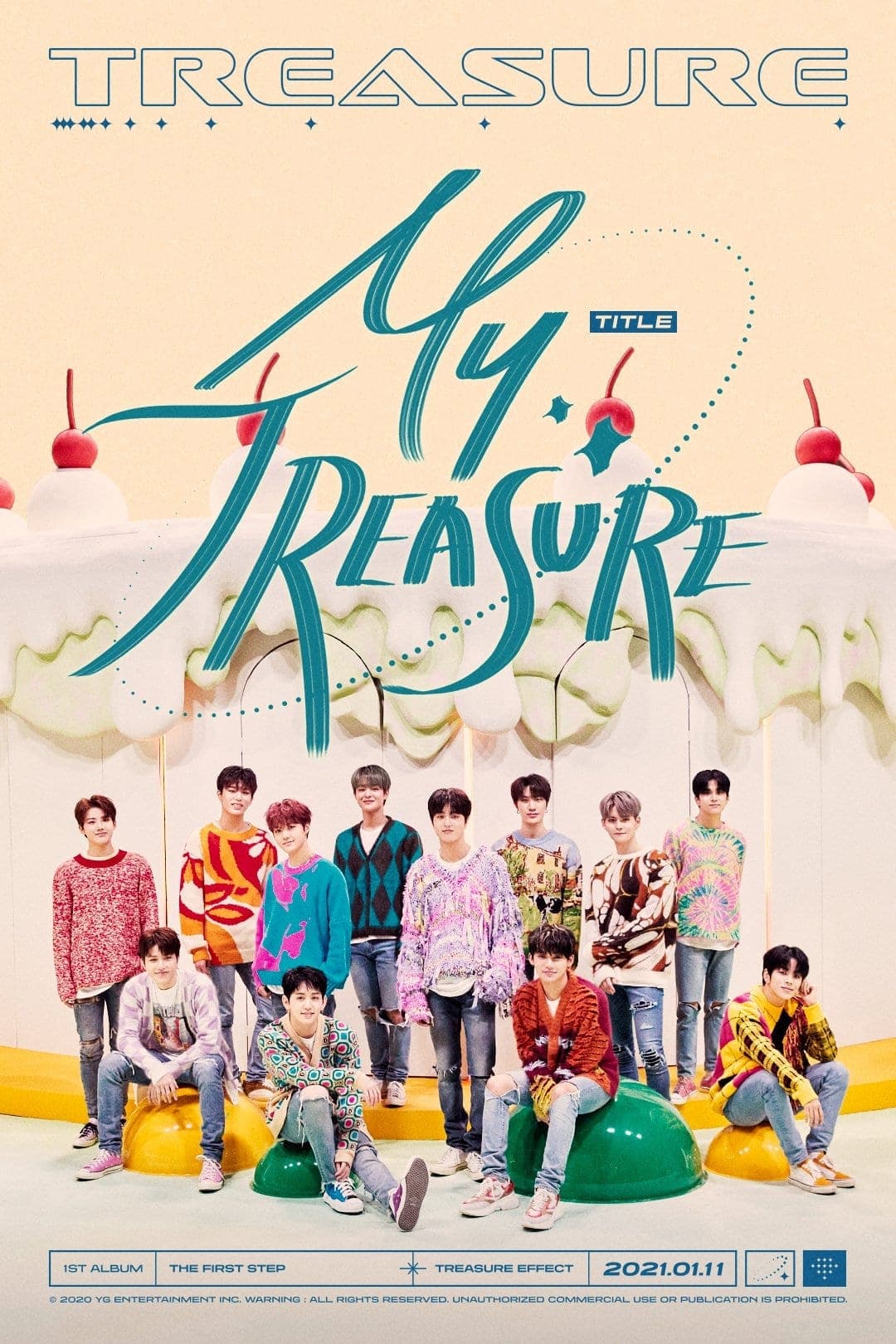 TREASURE Makes Japanese Debut with an Album Planned For March