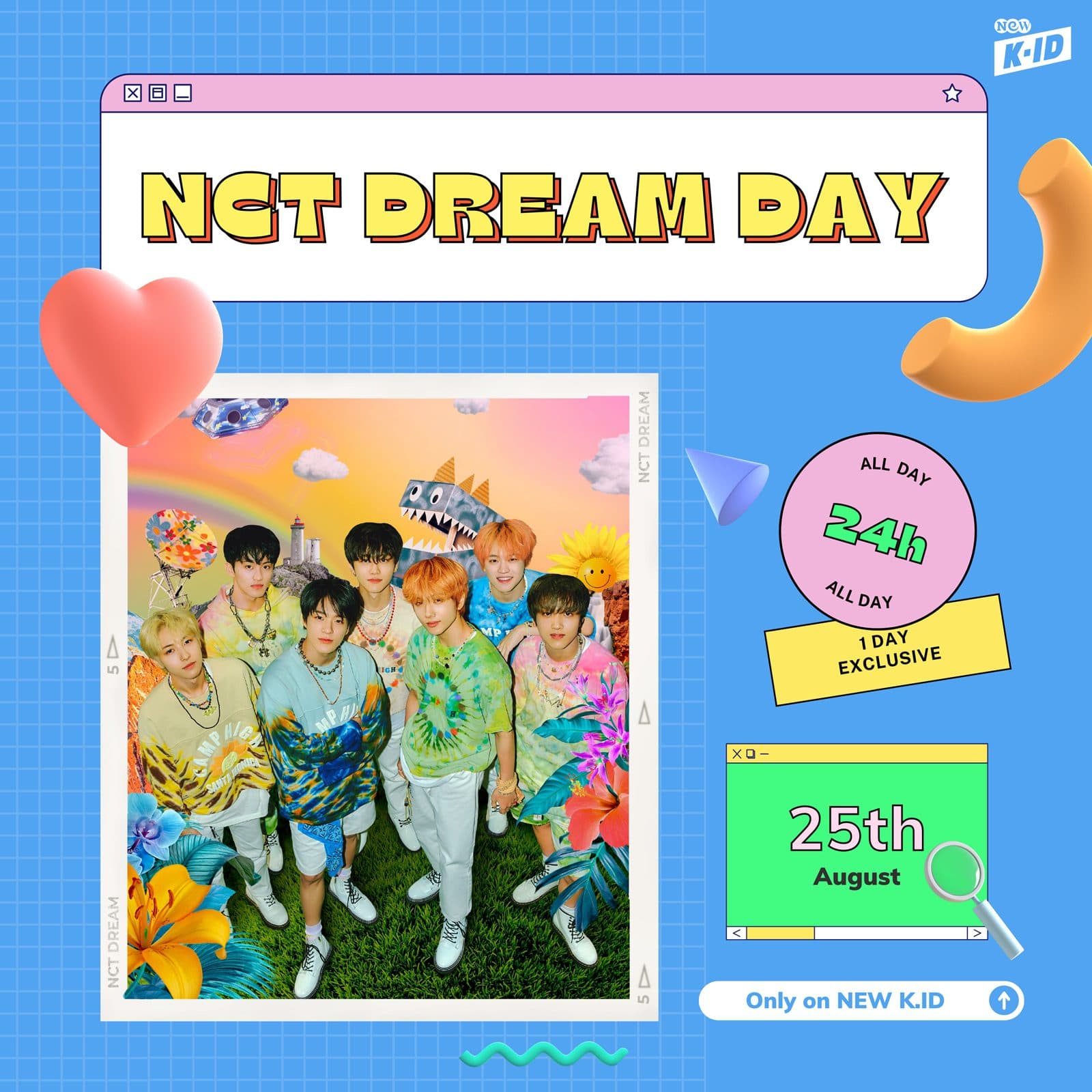 NCT DREAM DAY to Air on NEW K.ID