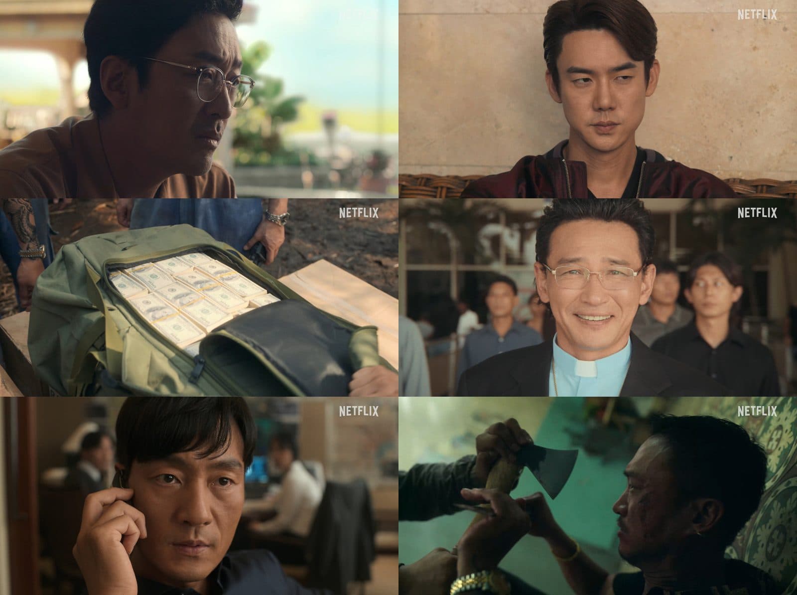 ‘Narco-Saints’ Trailer Presents a True Crime Story Starring Ha Jung Woo, Park Hae Soo and Yoo Yeon Seok