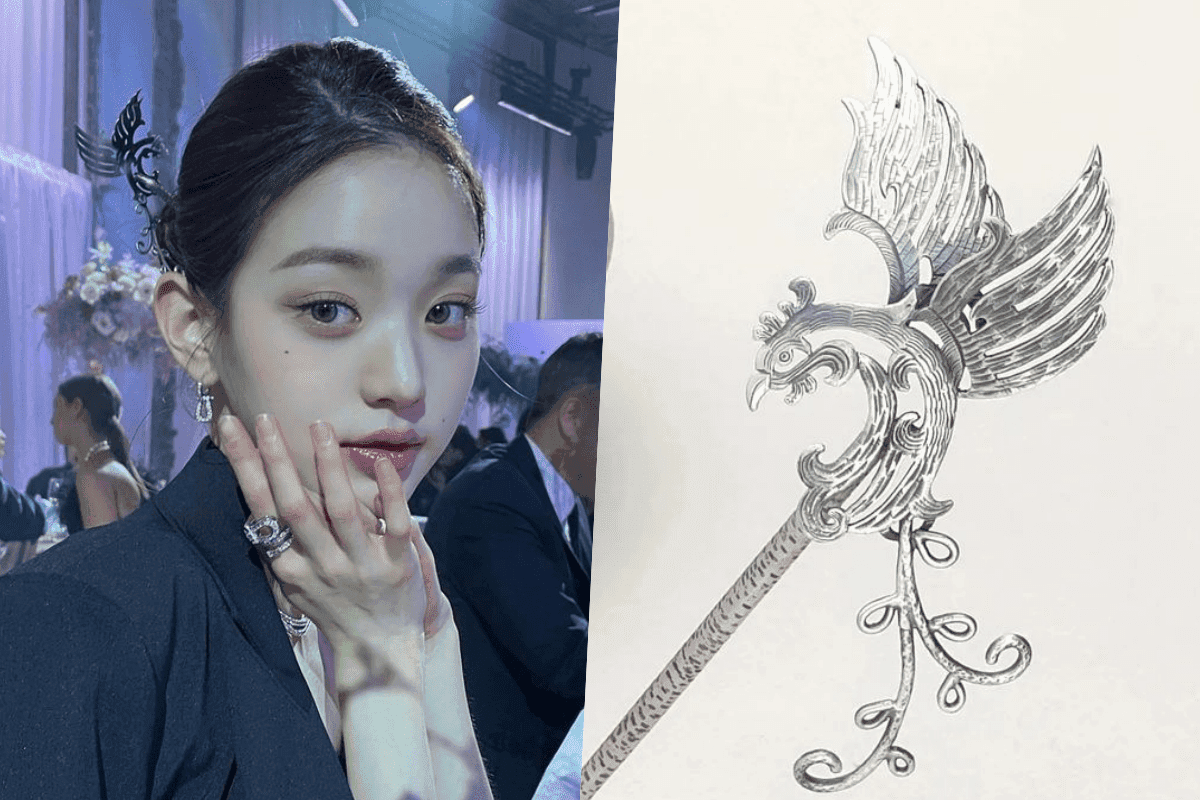 IVE&#8217;s Wonyoung Wore a Traditional Korean Hairpin to Paris to Show Korean Beauty