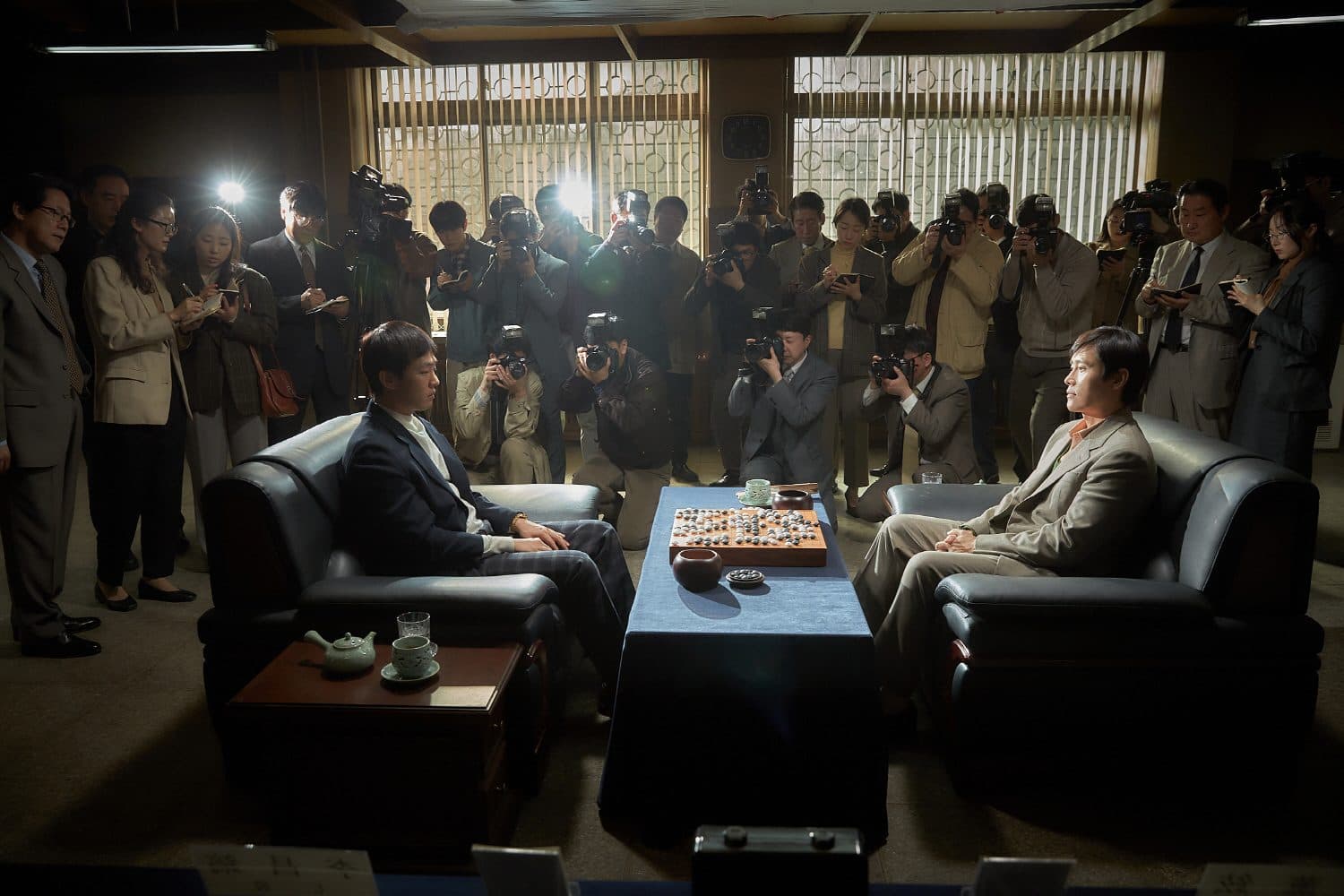 Yoo Ah In and Lee Byung Hun Have Fierce Mind Game as Go Players in New Netflix Movie &#8216;The Match&#8217;