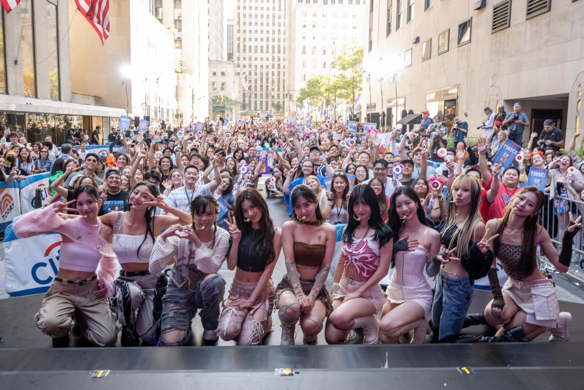 TWICE Creates K-pop History as First Girl Group to Appear on NBC&#8217;s &#8216;TODAY&#8217; Show