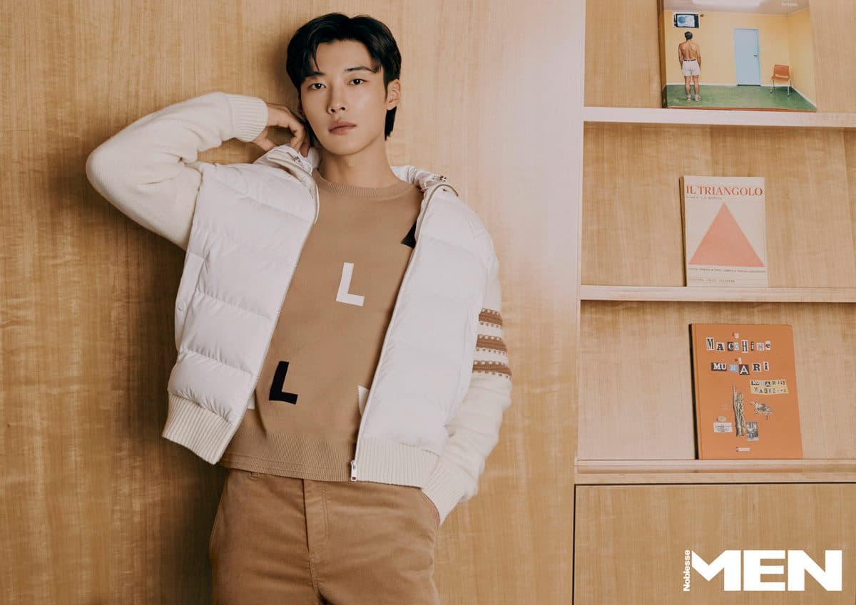 Woo Do Hwan Reveals Insights on Career and Life in Men Noblesse Feature