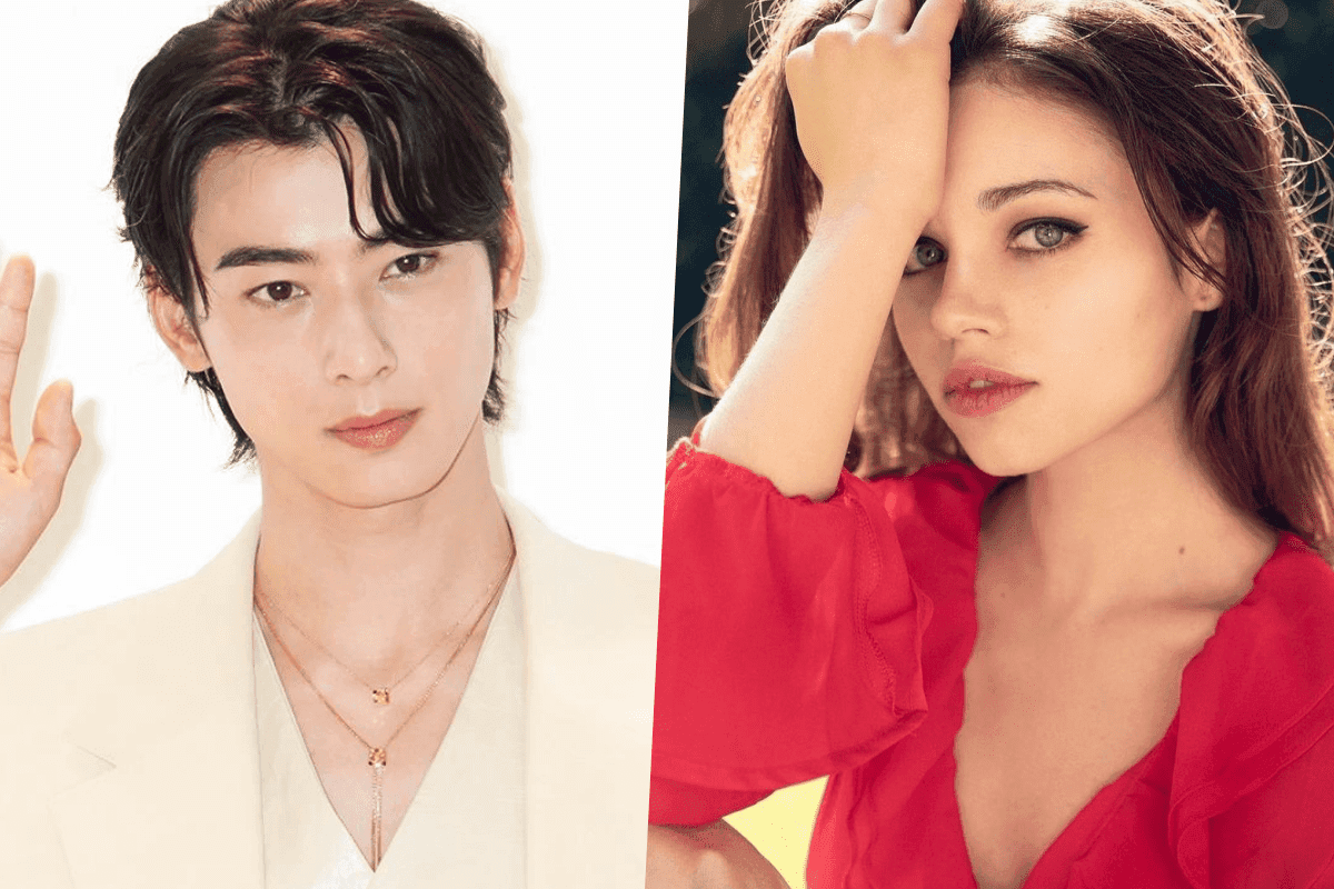 ASTRO&#8217;s Cha Eun Woo Spotted with India Eisley in Los Angeles for His Solo MV