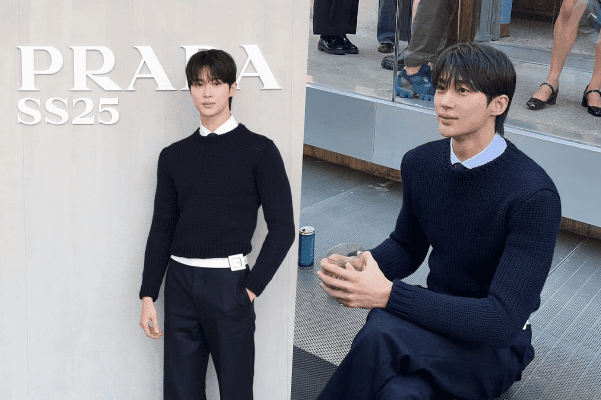 Byeon Woo Seok Captivates Milan with His Stunning Appearance