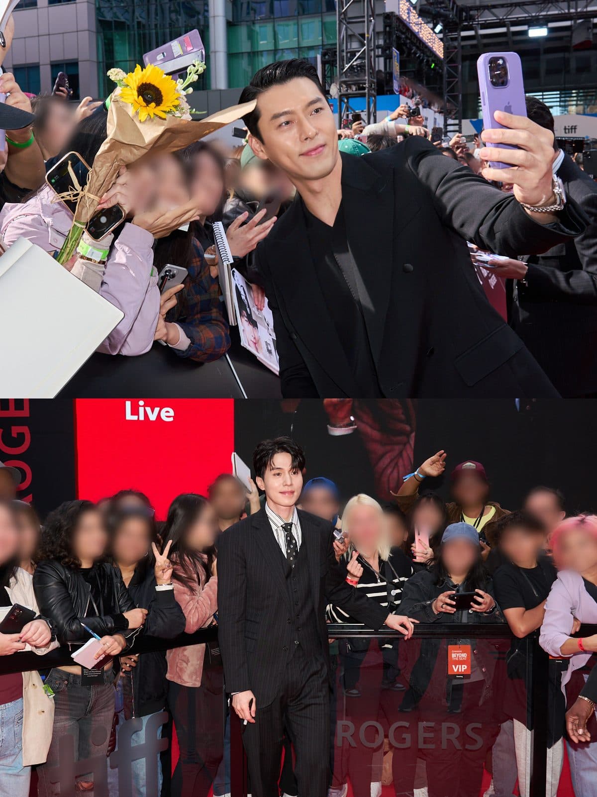 Hyun Bin and Lee Dong Wook Steal the Show at TIFF Red Carpet with Thunderous Cheers