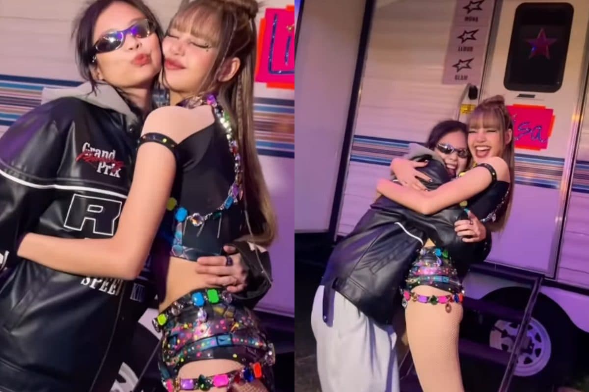 Jennie and Lisa Silence Feud Rumors With Heartfelt Hug