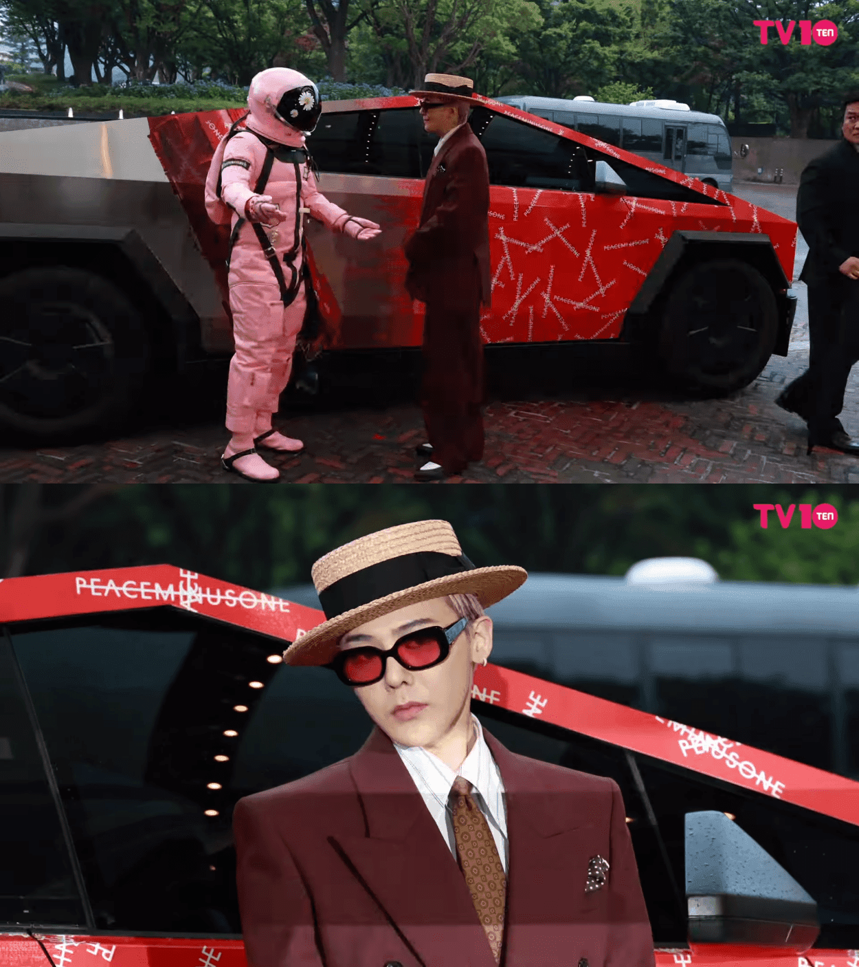 G Dragon&#8217;s Tesla Cybertruck Entrance Gets Elon Musk&#8217;s Attention with Viral Retweet
