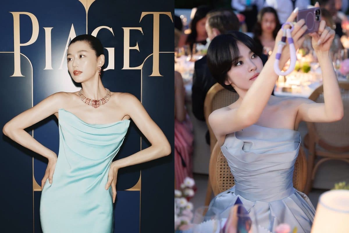 Jun Ji Hyun and Song Hye Kyo Spotted at Jewelry Fashion Events in Spain