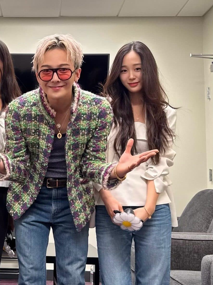 G Dragon Reunites With Heiress Jules Lee—From Childhood Fan to Backstage Guest