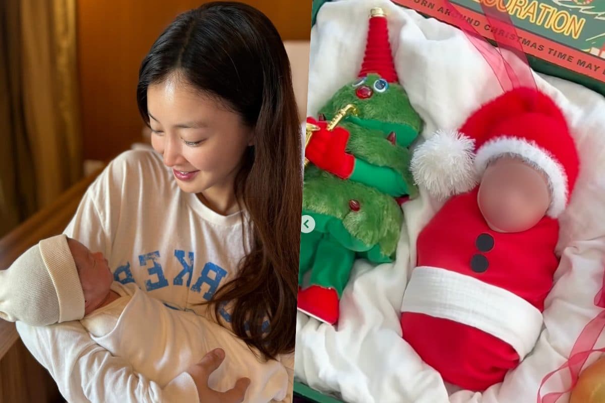 Lee Si Young Faces Backlash Over Her Newborn&#8217;s Christmas-Themed Baby Photo