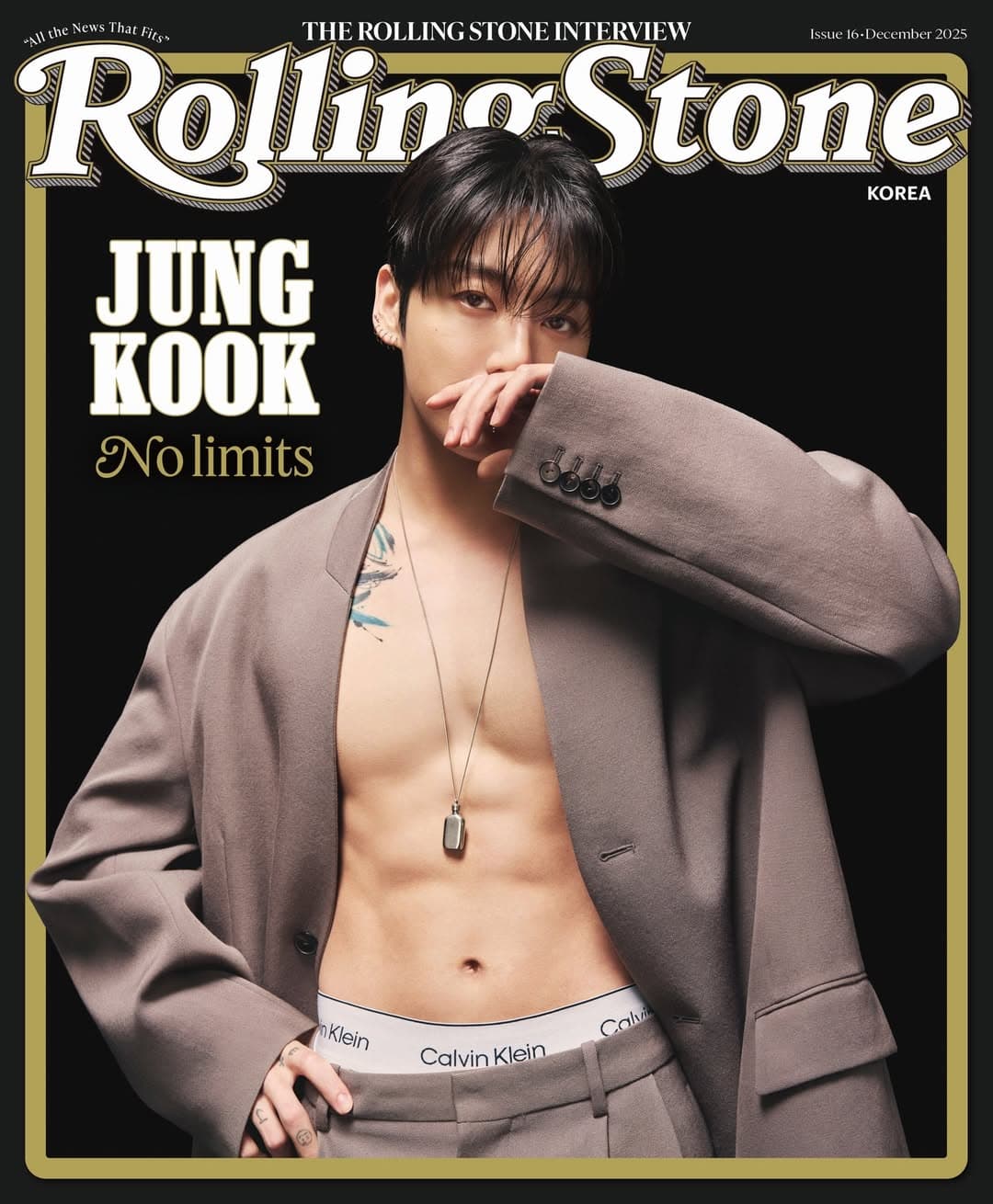 Jungkook Becomes First Star of Rolling Stone’s Tri-National Global Project