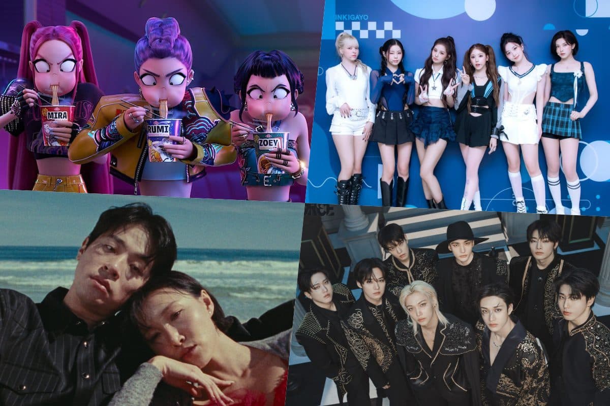 Circle Chart Week 49 and November: HUNTR/X, Hwasa, NMIXX, and Stray Kids Land Major Wins