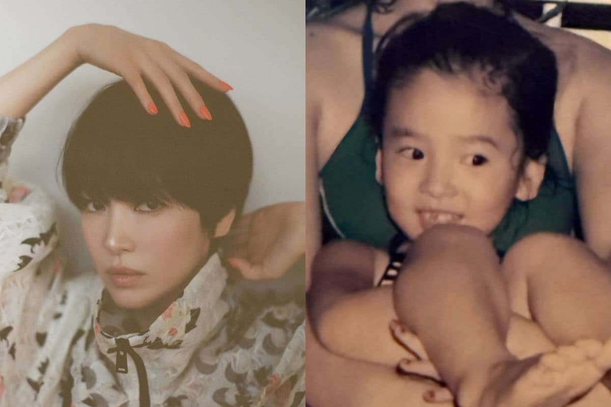 Song Hye Kyo Shares Adorable ‘Missing Teeth’ Childhood Photo as Christmas Gift