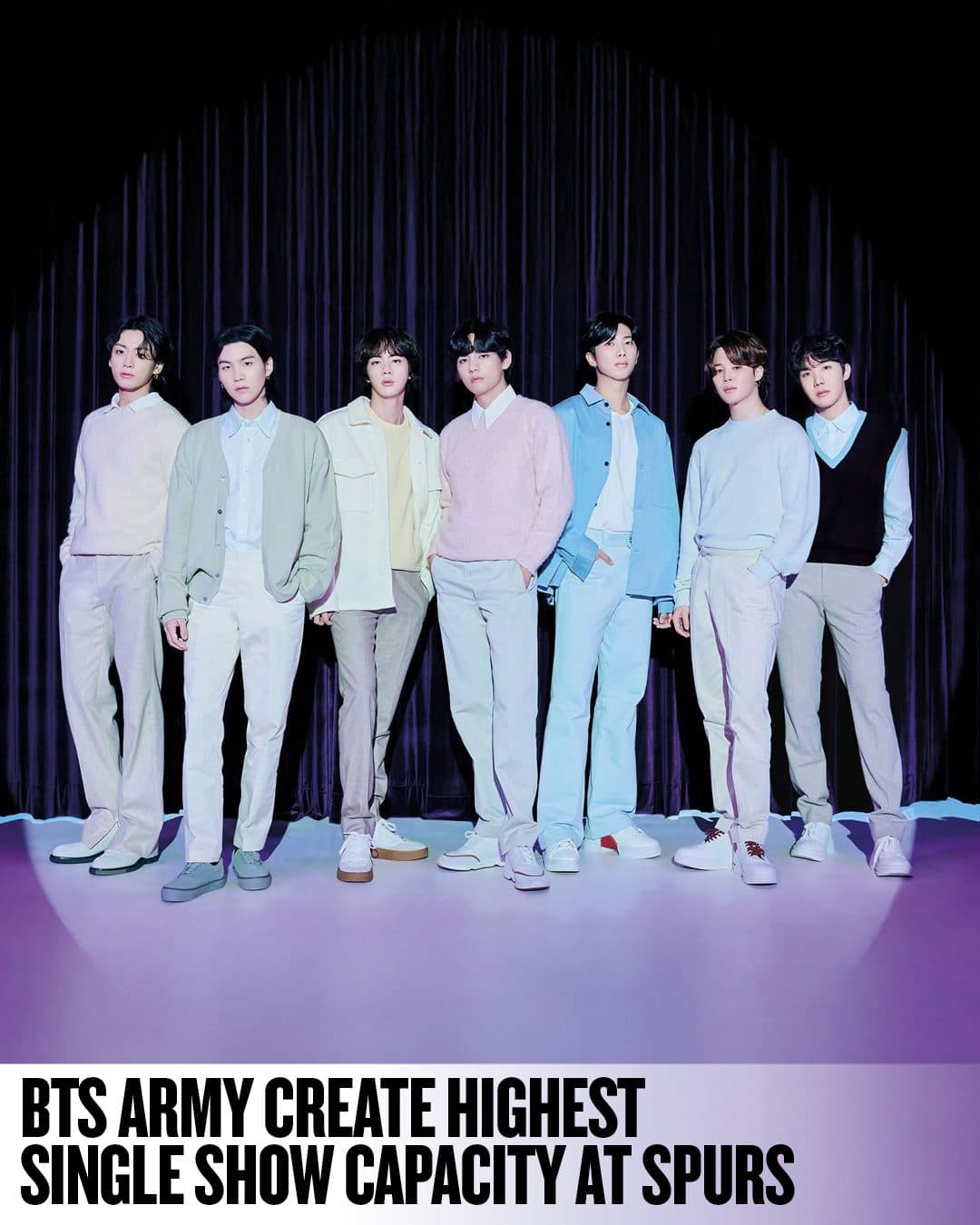BTS Fills Tottenham Hotspur Stadium, Sets All-Time Single-Show Attendance Record