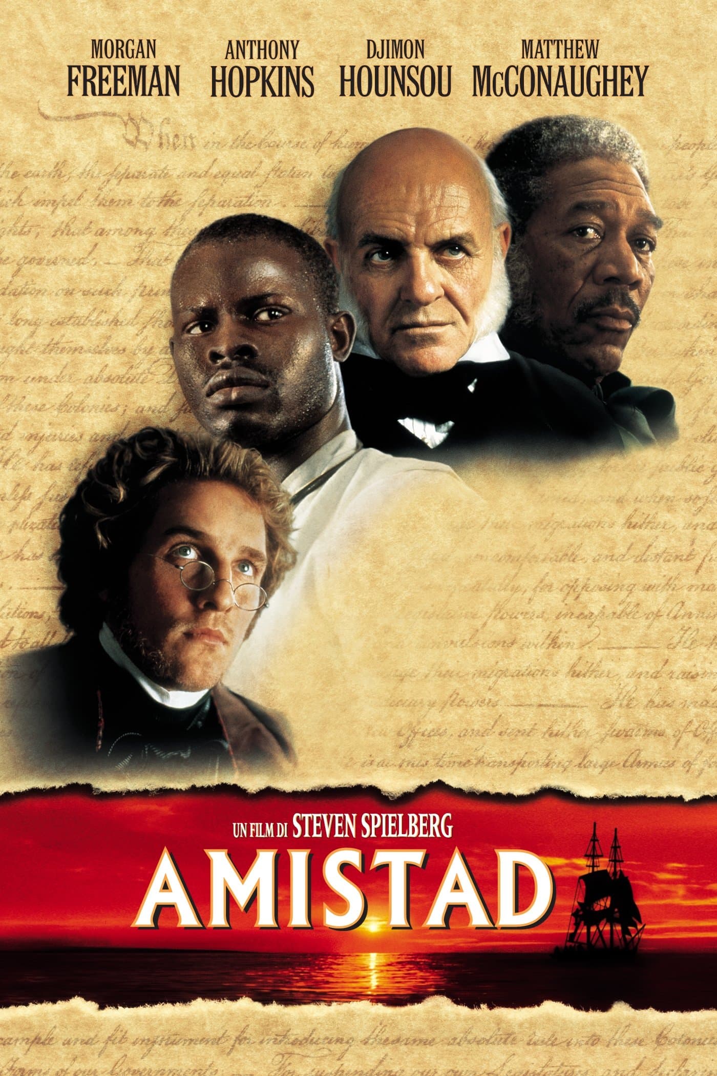 Amistad Movie Poster