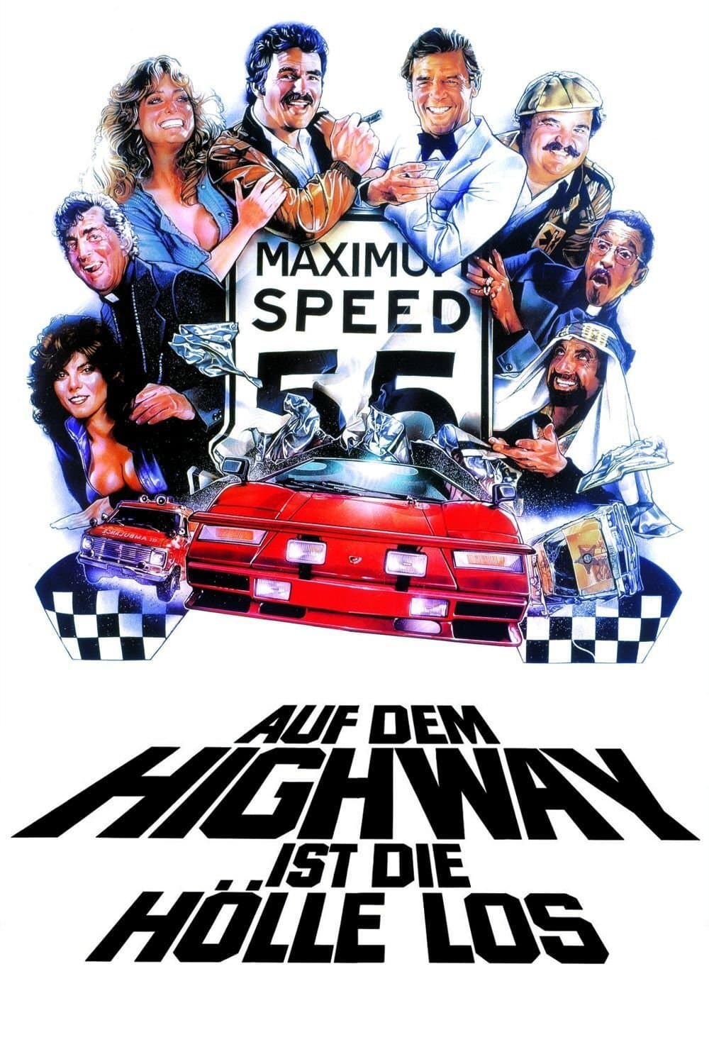 The Cannonball Run Movie Poster