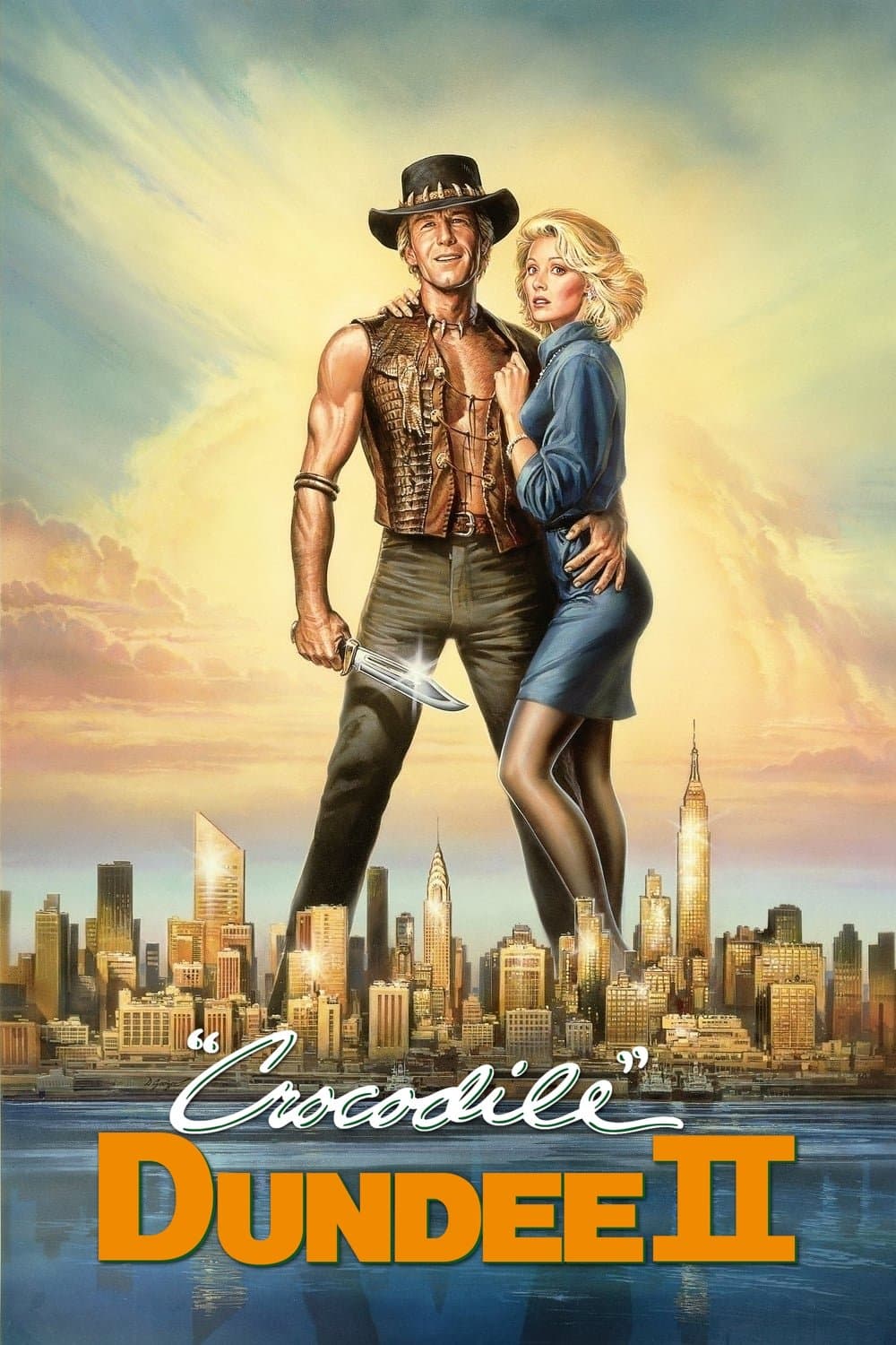 Crocodile Dundee II Movie Poster