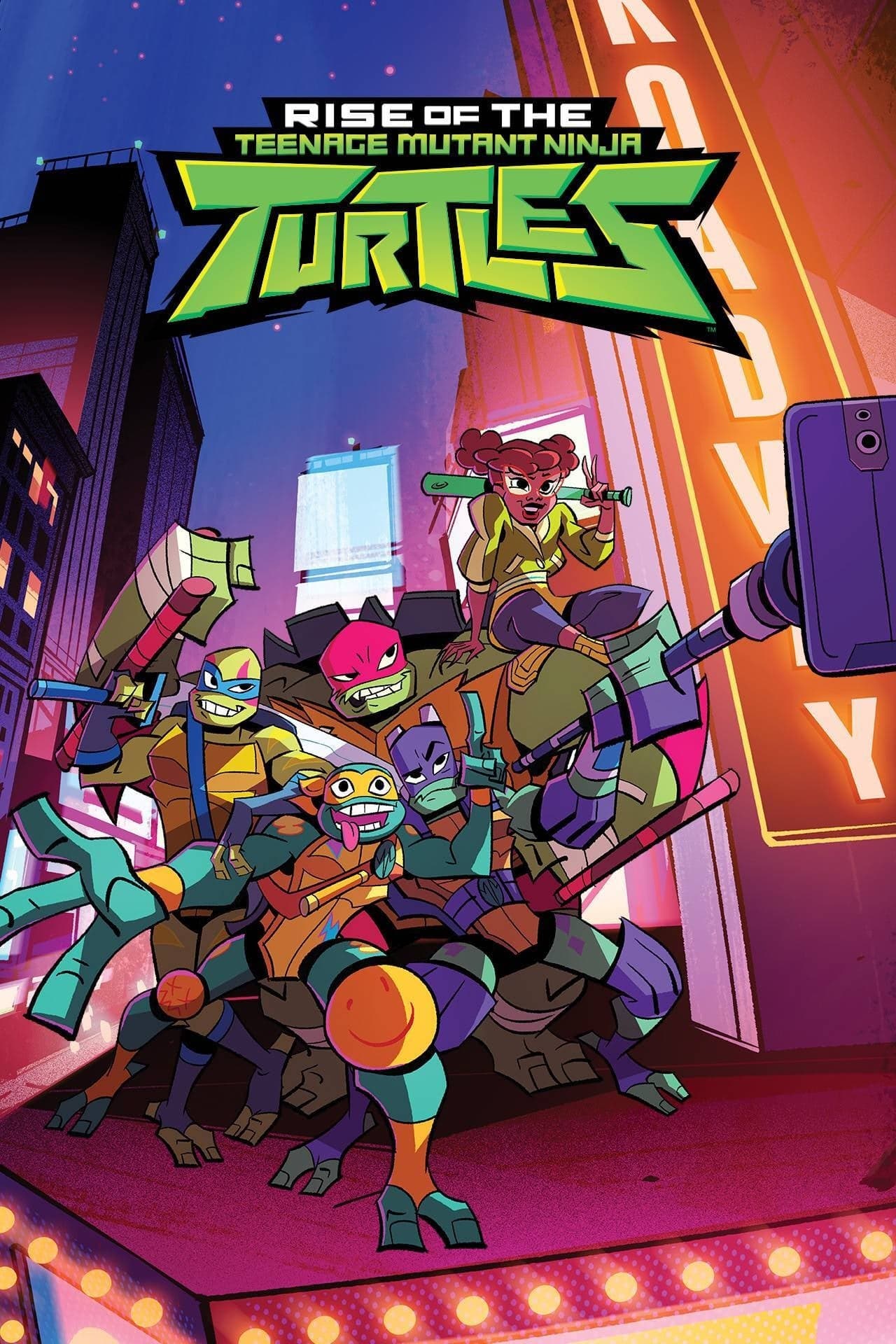Rise of the Teenage Mutant Ninja Turtles TV Show Poster