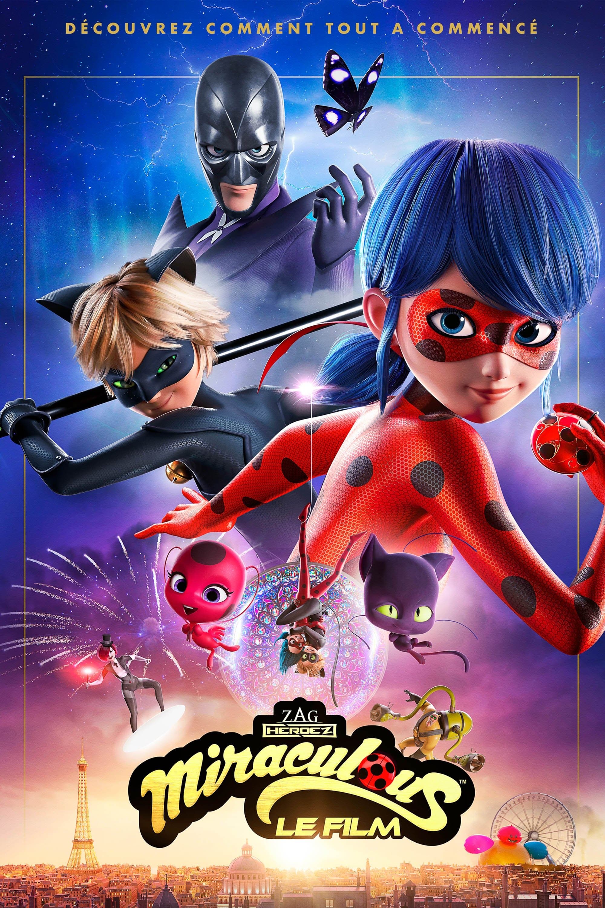 Miraculous: Ladybug & Cat Noir, The Movie Movie Poster