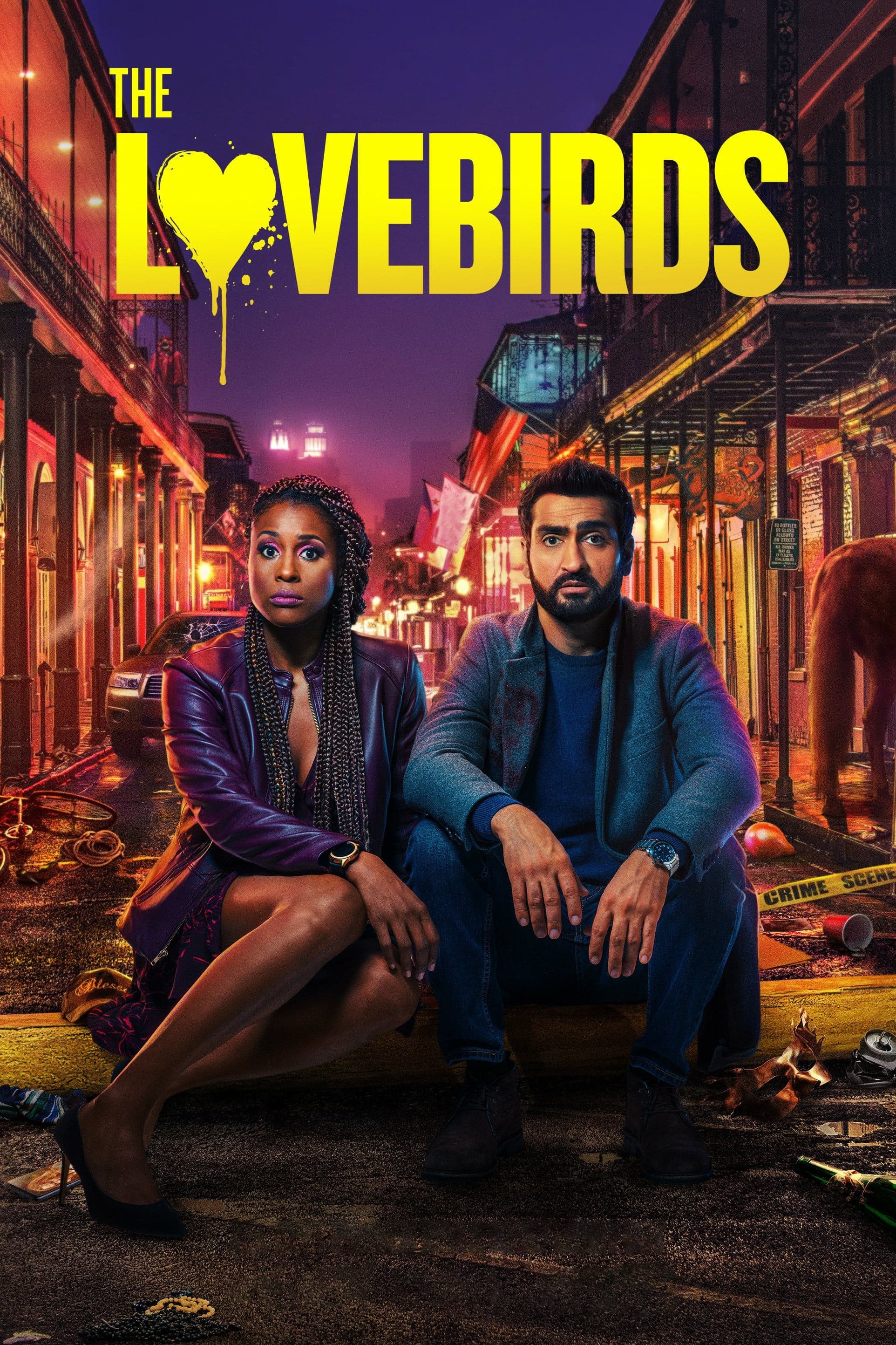 The Lovebirds Movie Poster