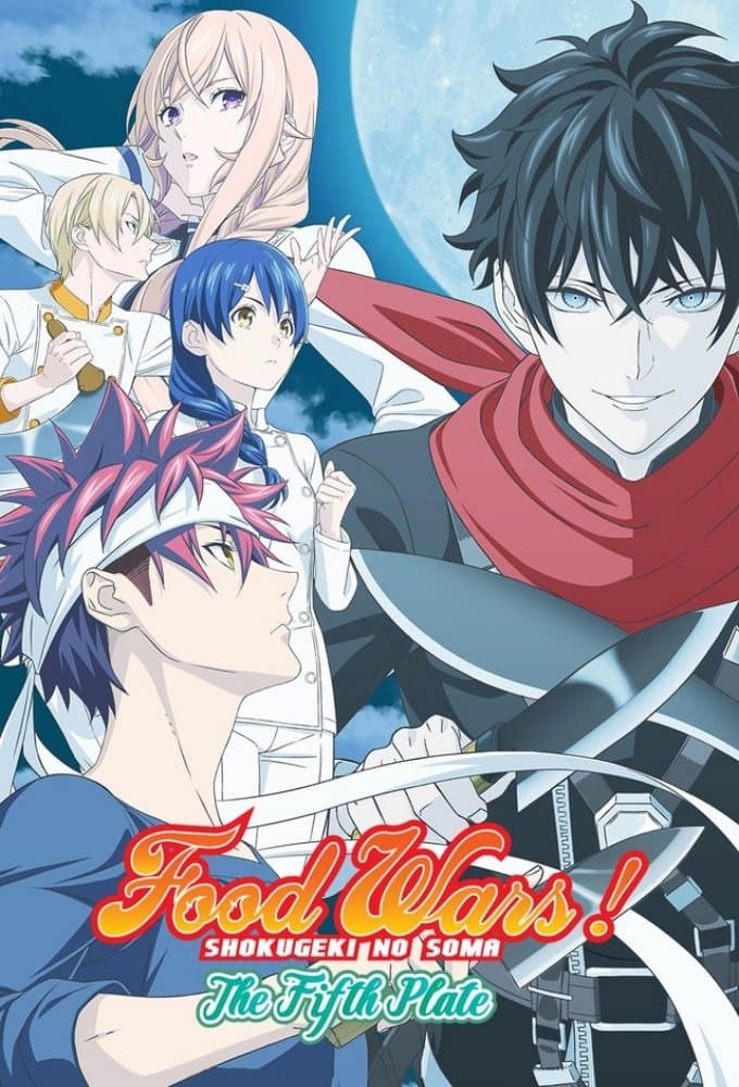 Food Wars! Shokugeki no Soma TV Show Poster