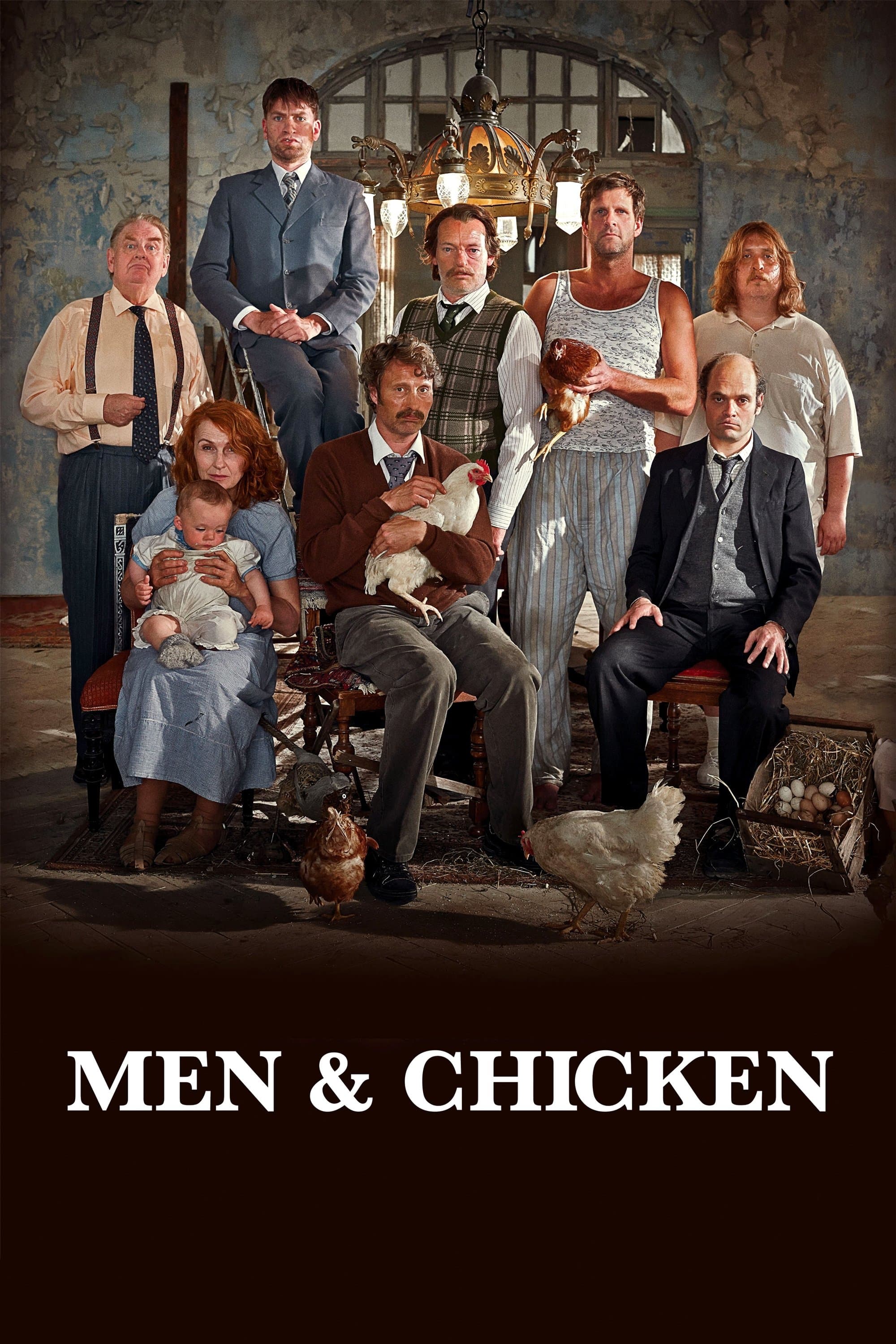 Men & Chicken Movie Poster