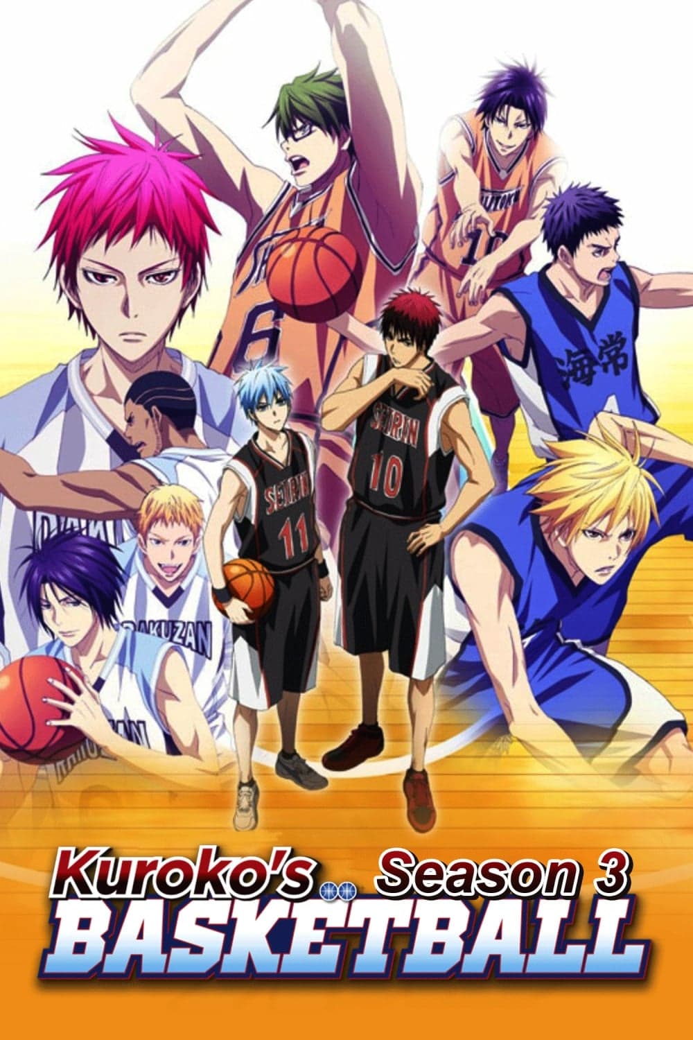 Kuroko's Basketball TV Show Poster