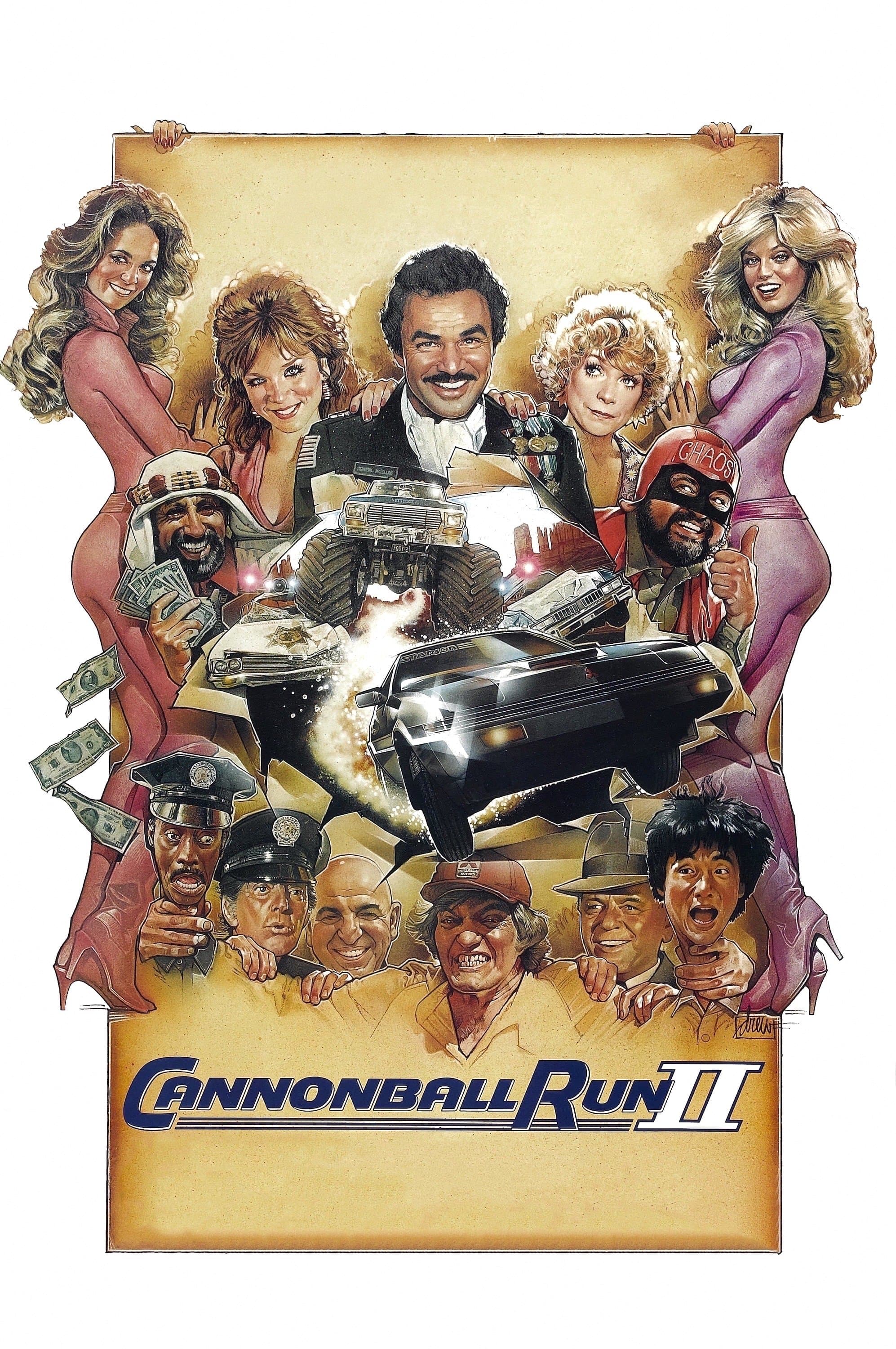 Cannonball Run II Movie Poster