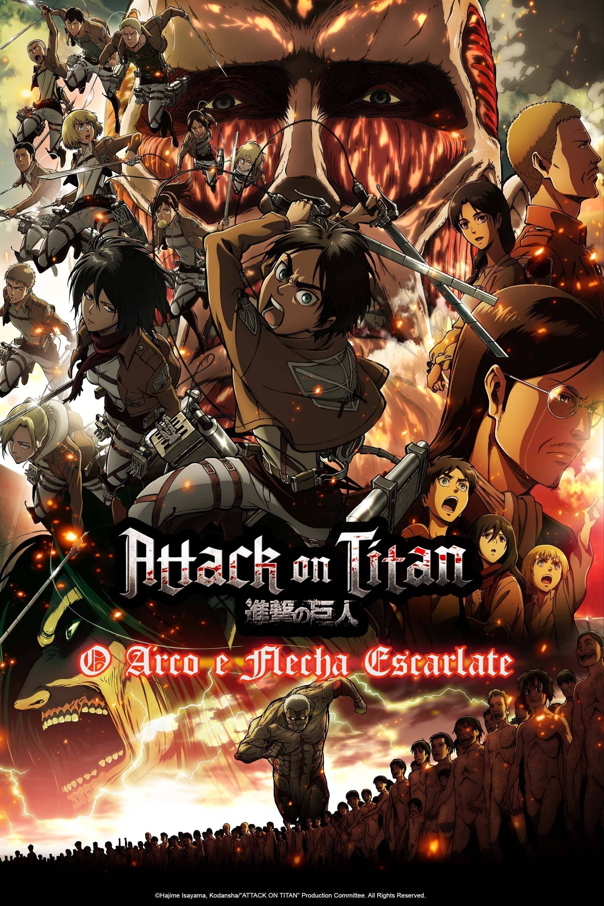 Attack on Titan: Crimson Bow and Arrow Movie Poster