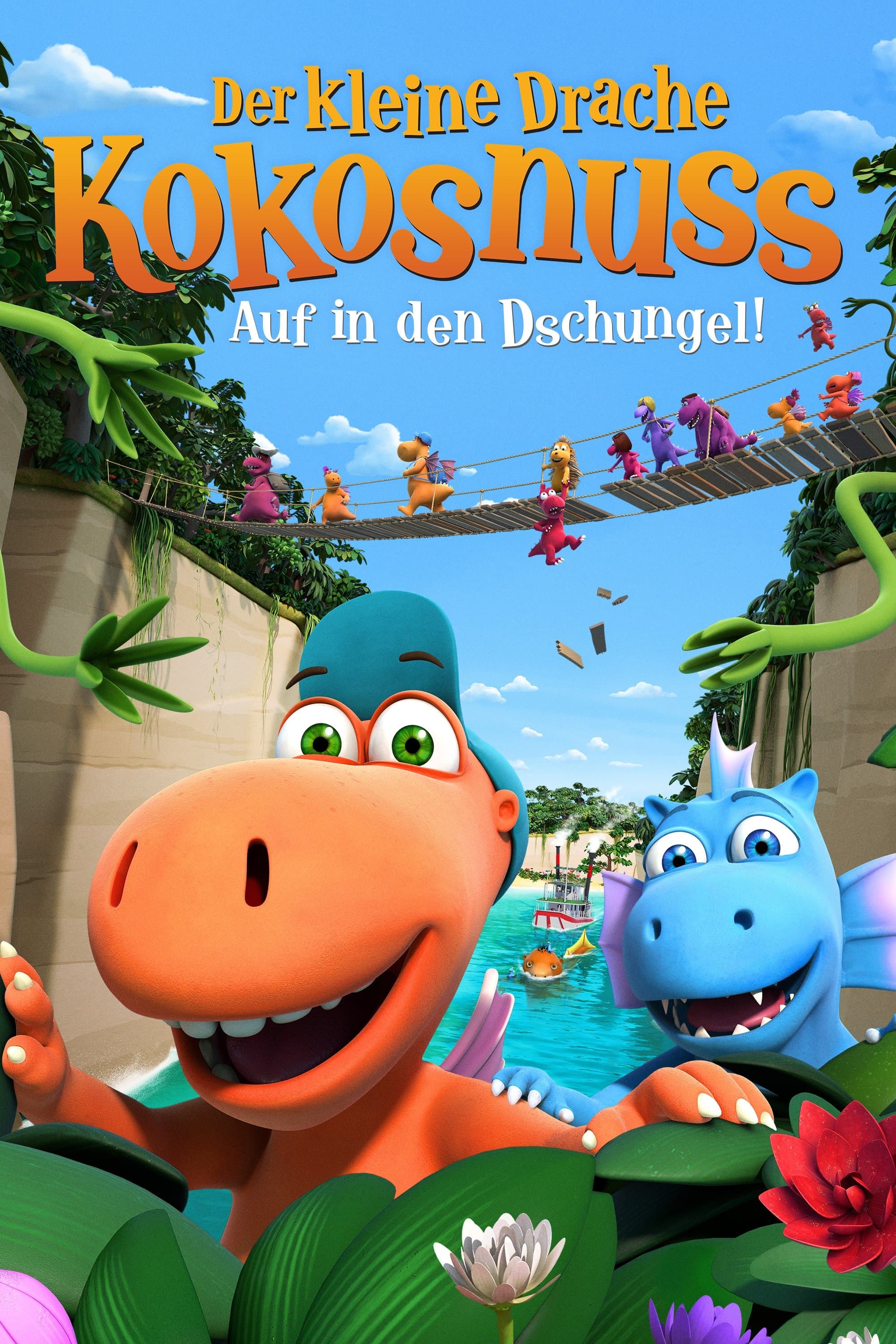 Coconut The Little Dragon: Into The Jungle Movie Poster