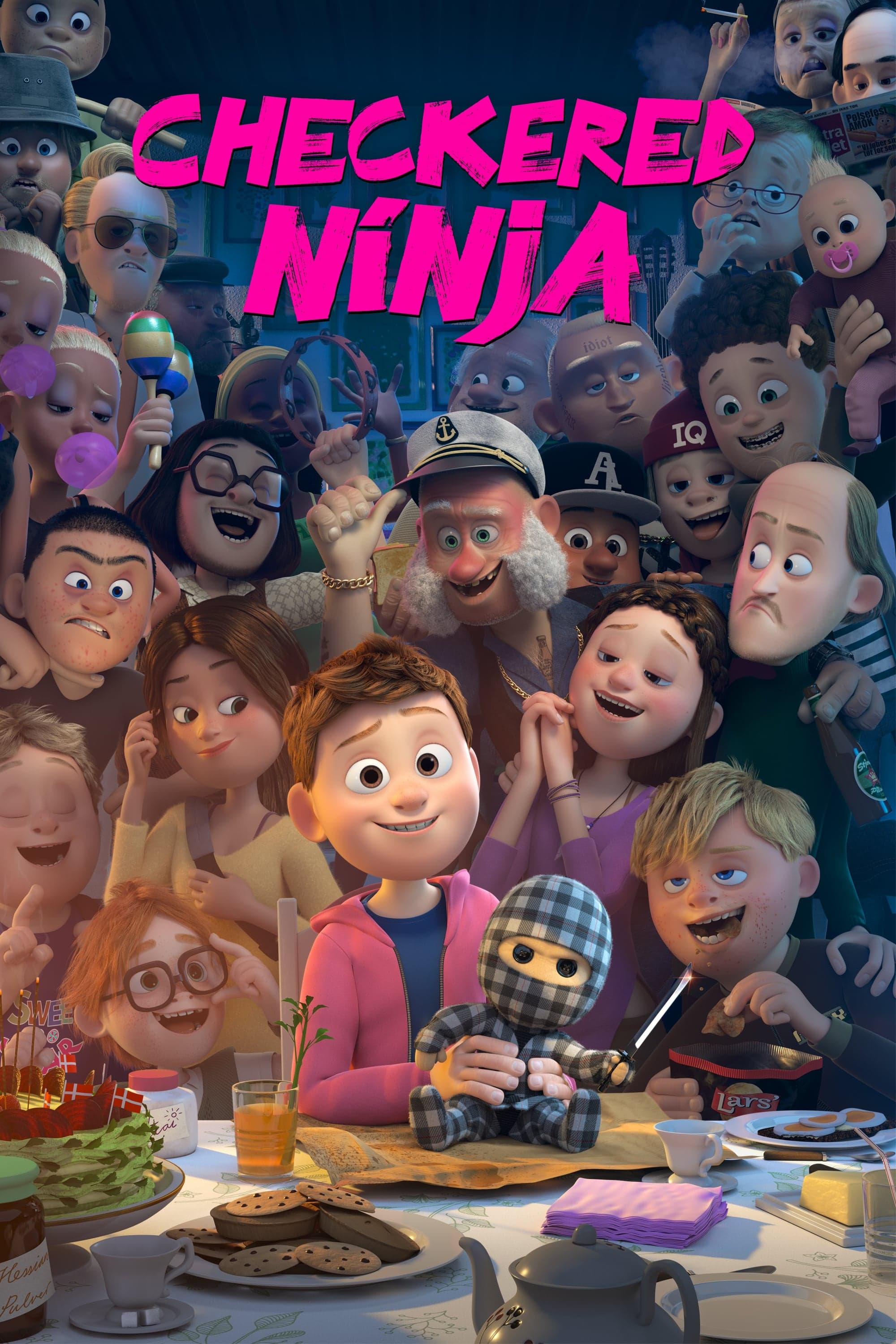 Checkered Ninja Movie Poster