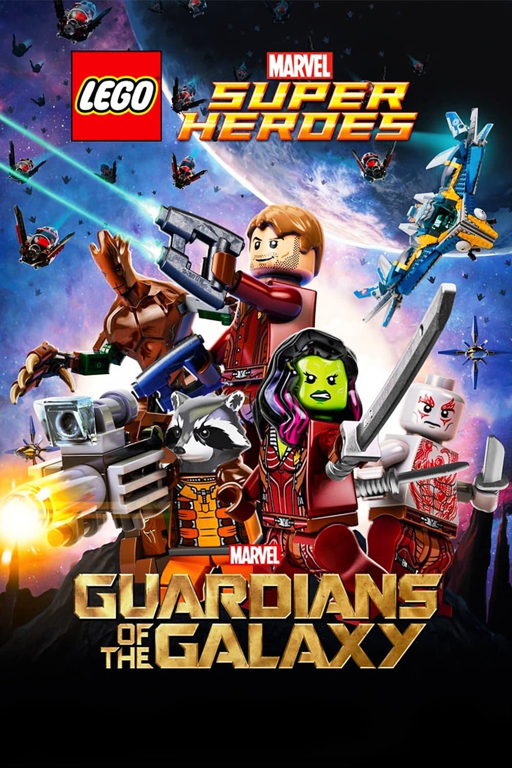 LEGO Marvel Super Heroes: Guardians of the Galaxy - The Thanos Threat Movie Poster
