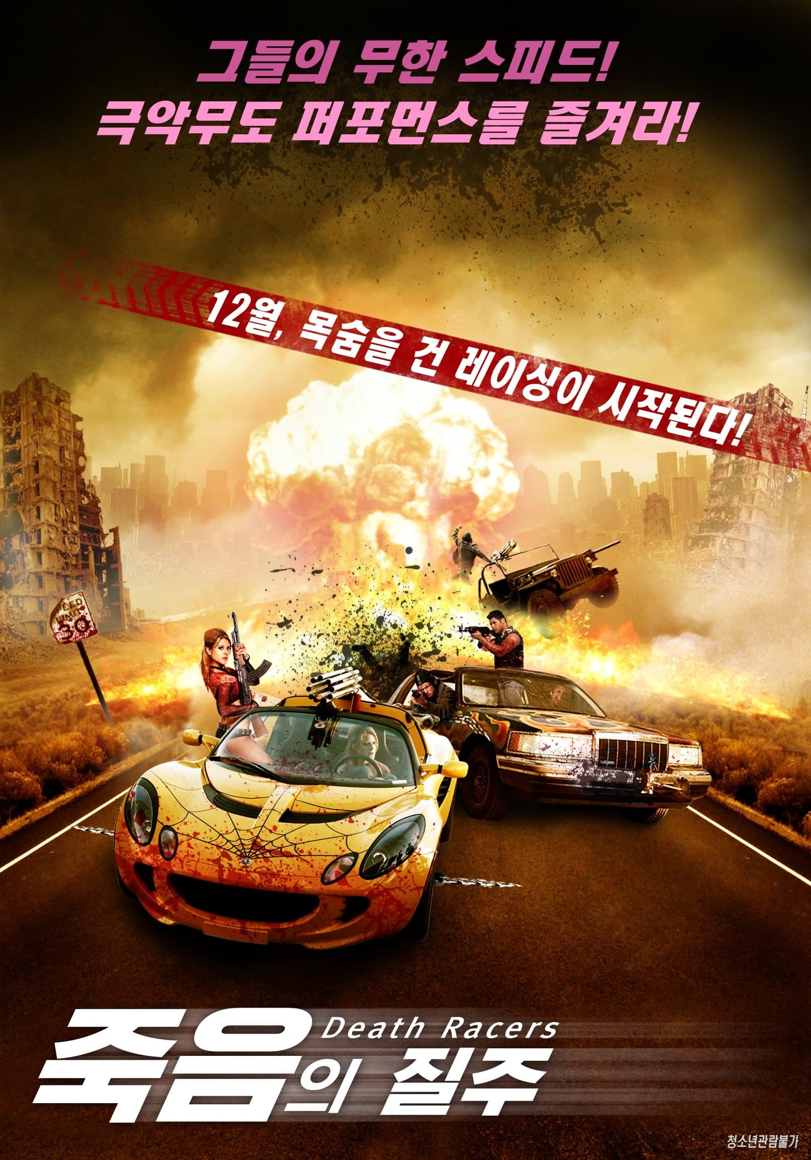 Death Racers Movie Poster