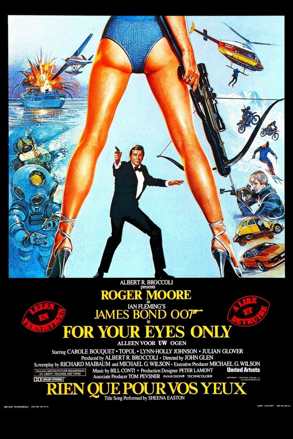 For Your Eyes Only Movie Poster