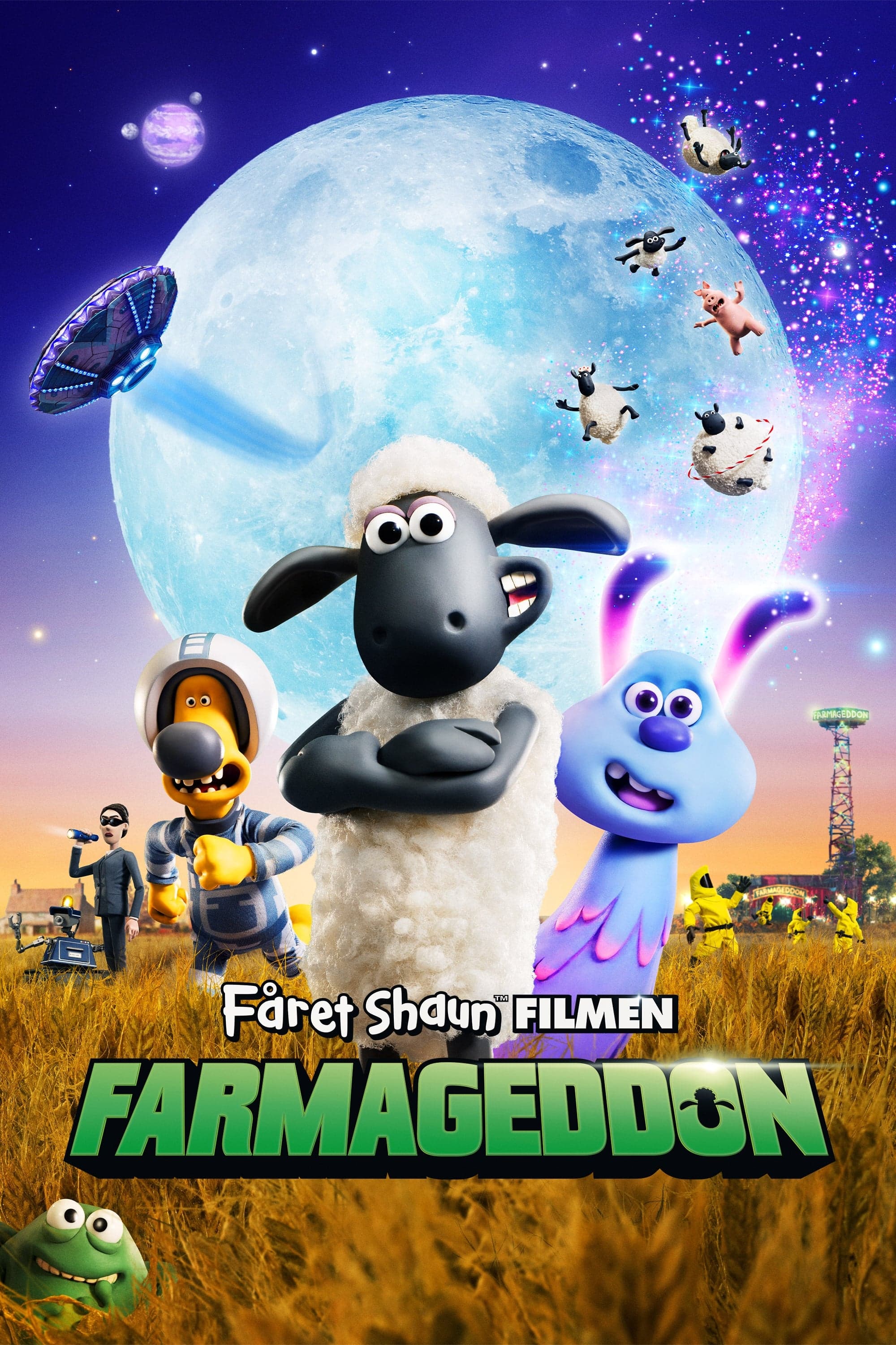 A Shaun the Sheep Movie: Farmageddon Movie Poster