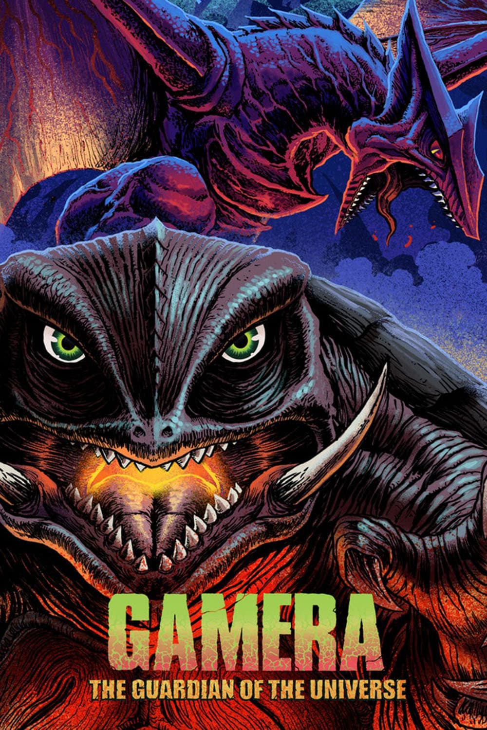 Gamera: Guardian of the Universe Movie Poster
