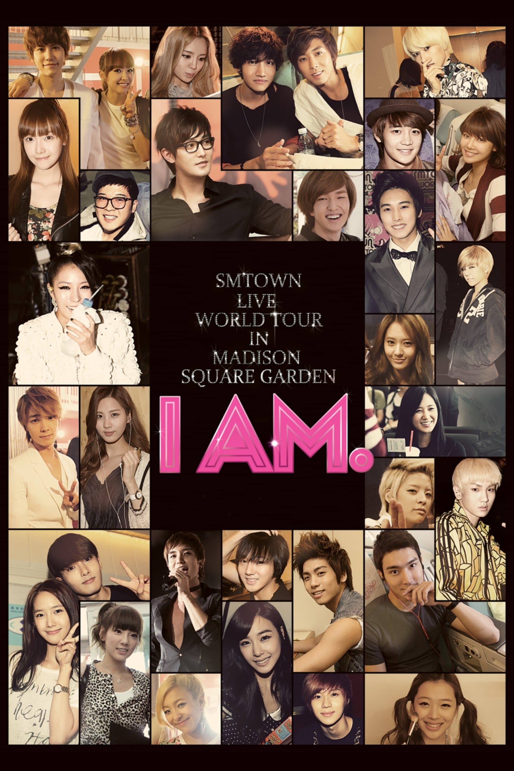 I AM. SMtown Live World Tour In Madison Square Garden Movie Poster