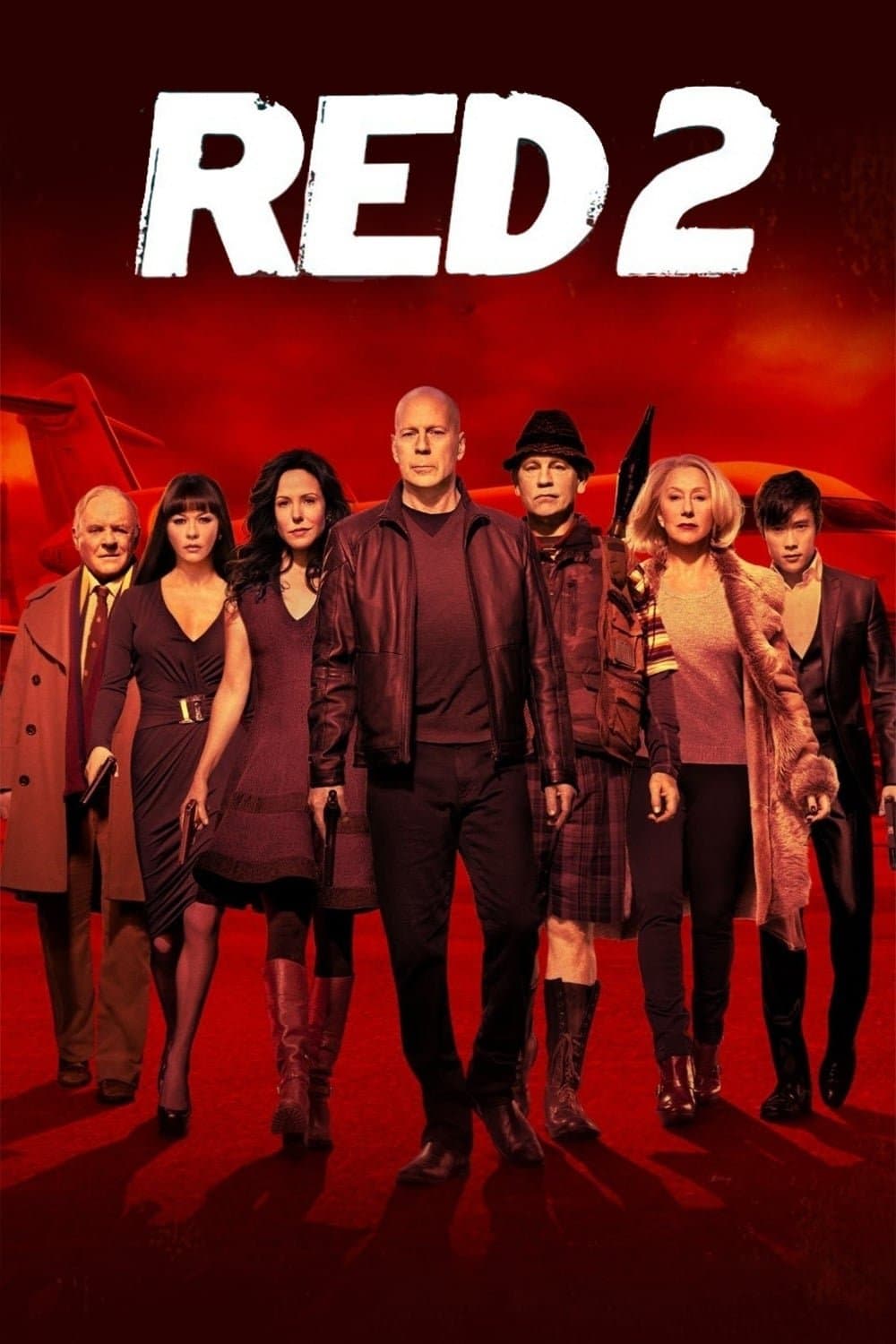 RED 2 Movie Poster