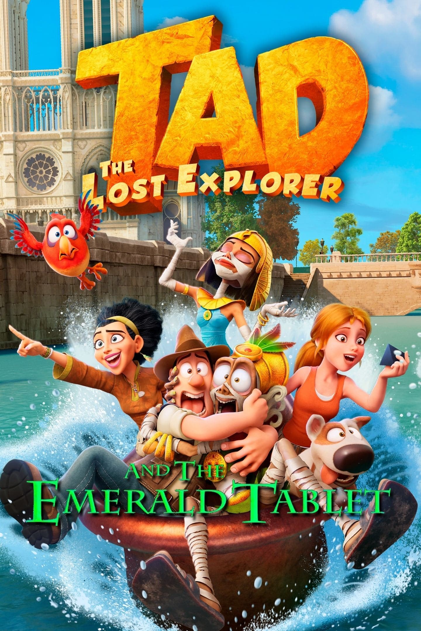 Tad, the Lost Explorer and the Emerald Tablet Movie Poster