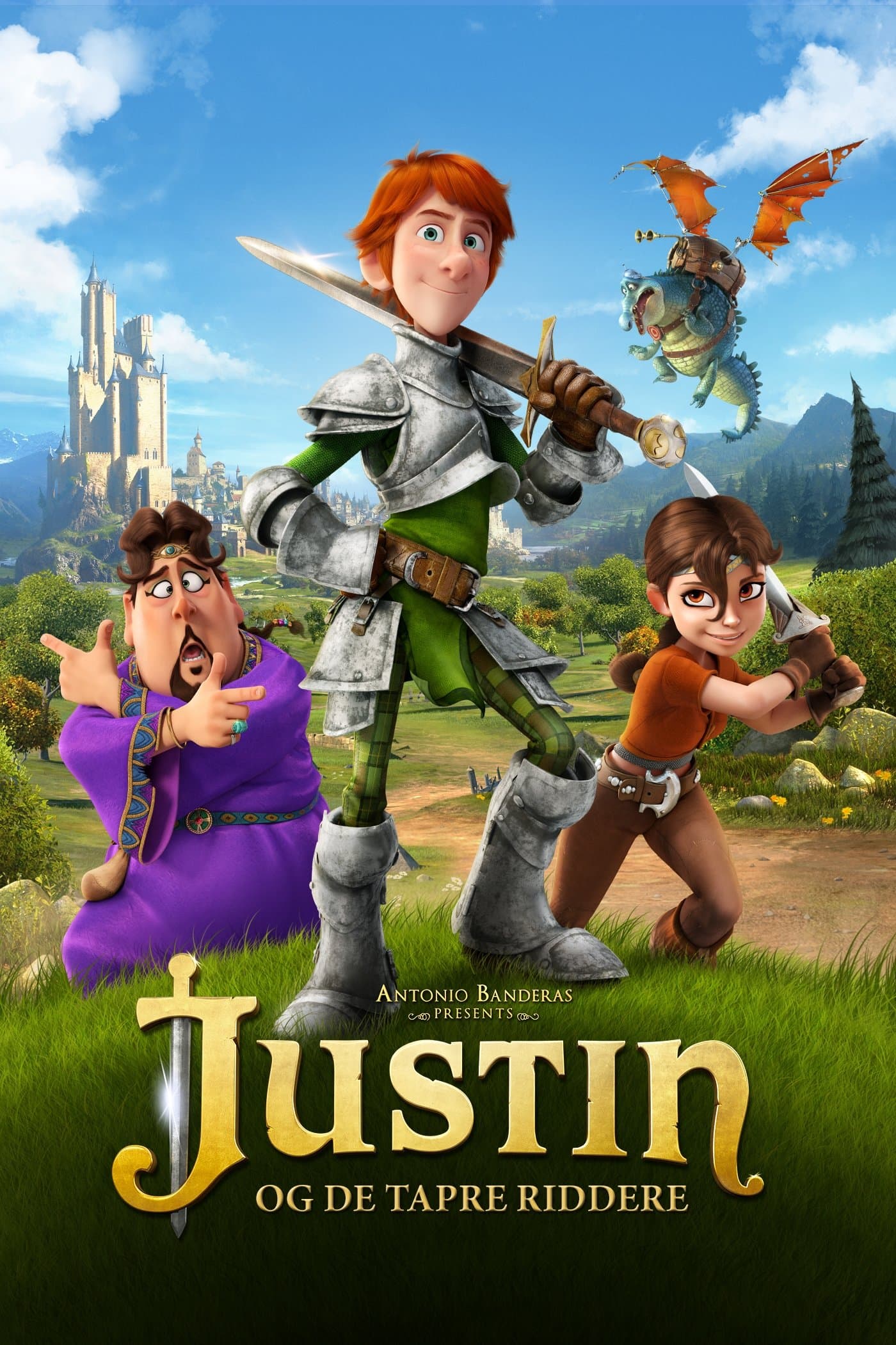 Justin and the Knights of Valour Movie Poster