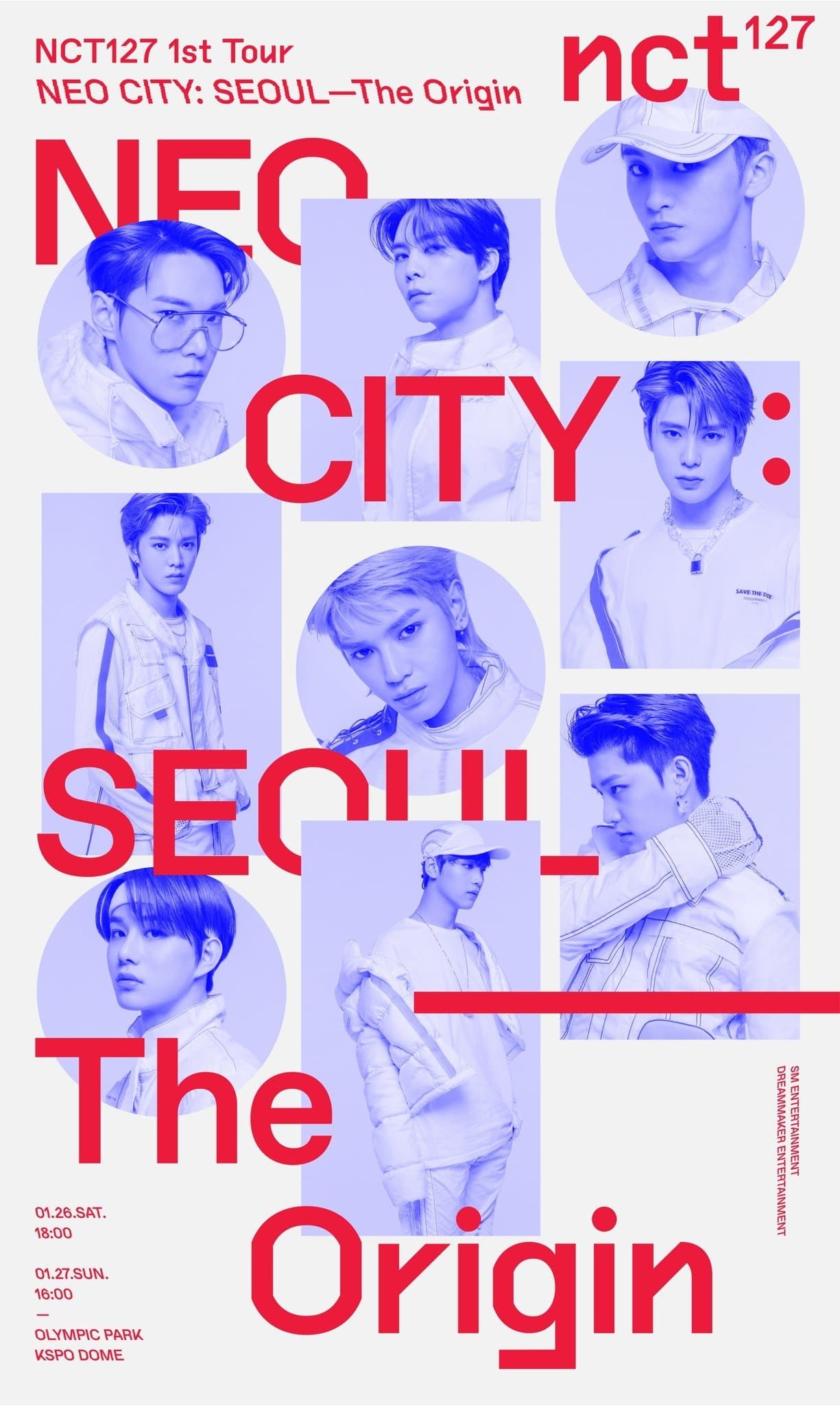 NCT 127 1st Tour: NEO CITY - The Origin Movie Poster