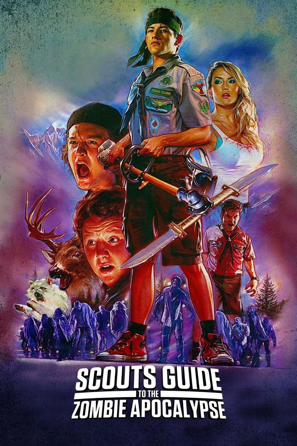 Scouts Guide to the Zombie Apocalypse Movie Poster