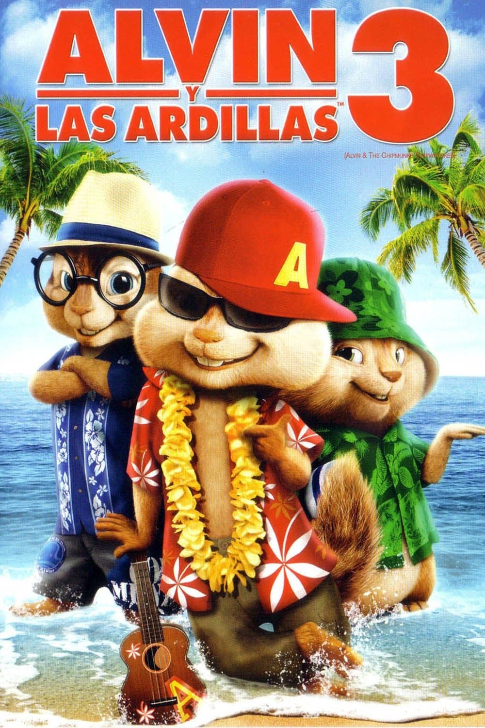 Alvin and the Chipmunks: Chipwrecked Movie Poster