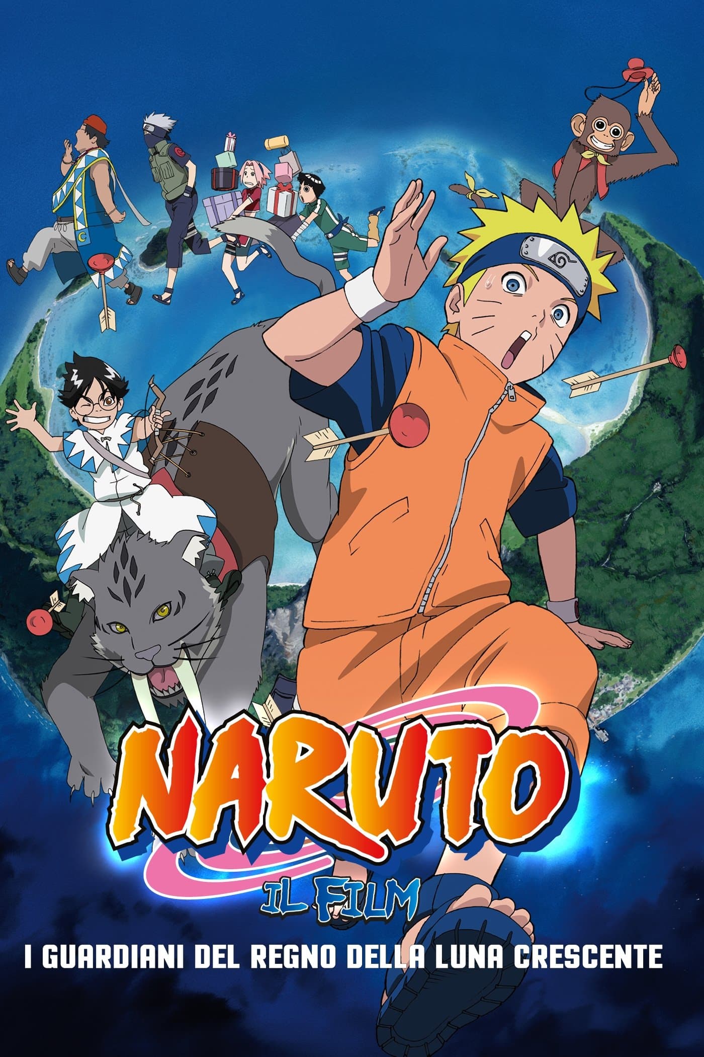 Naruto the Movie: Guardians of the Crescent Moon Kingdom Movie Poster