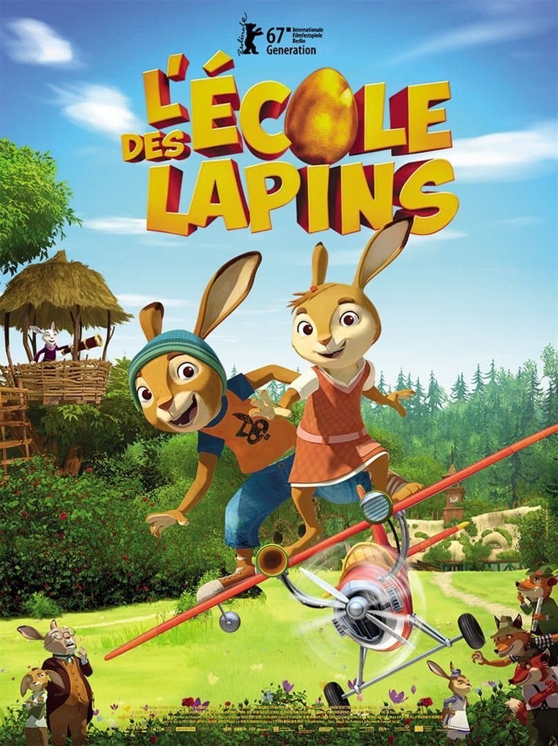 Rabbit School: Guardians of the Golden Egg Movie Poster