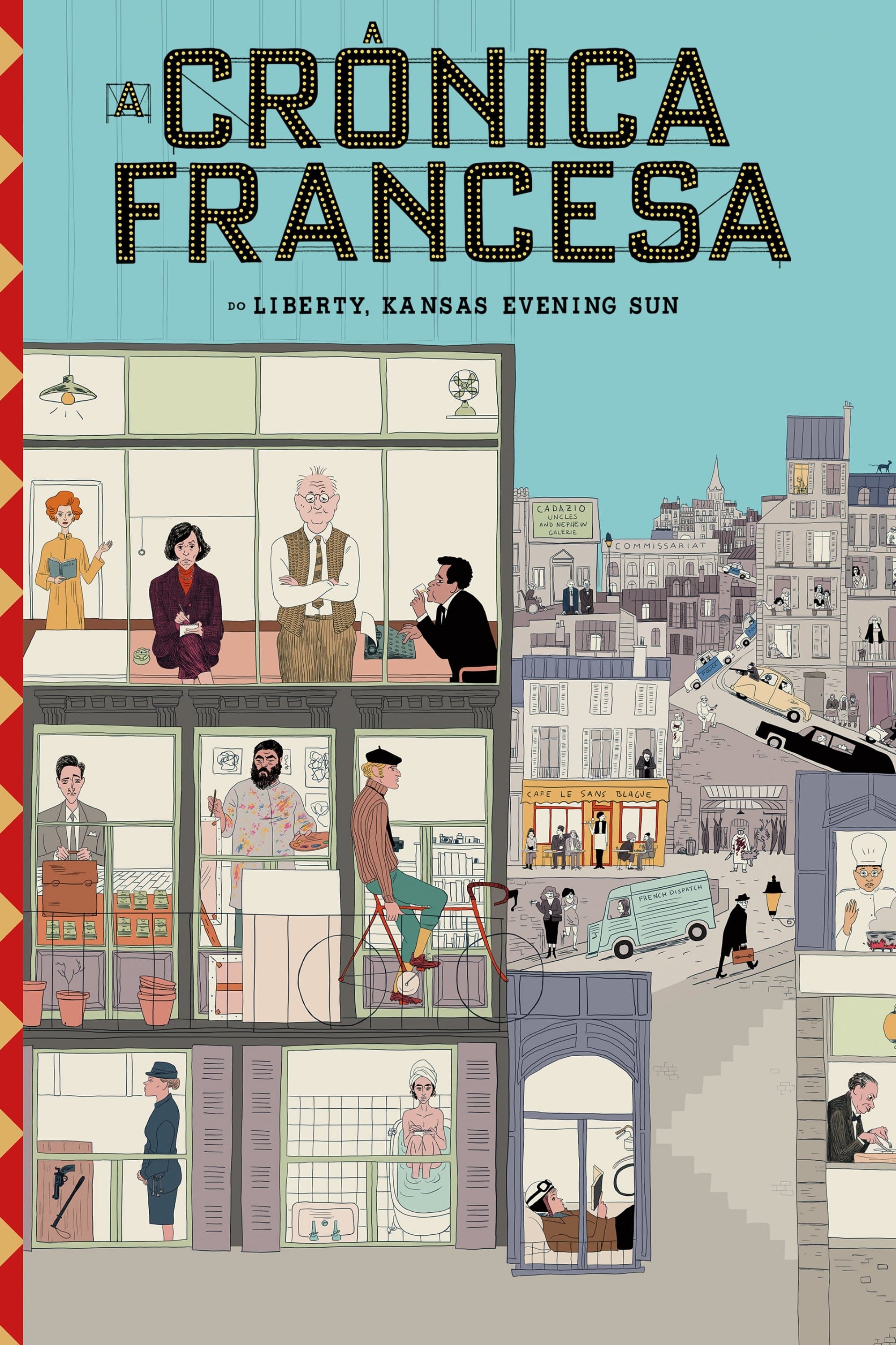 The French Dispatch Movie Poster
