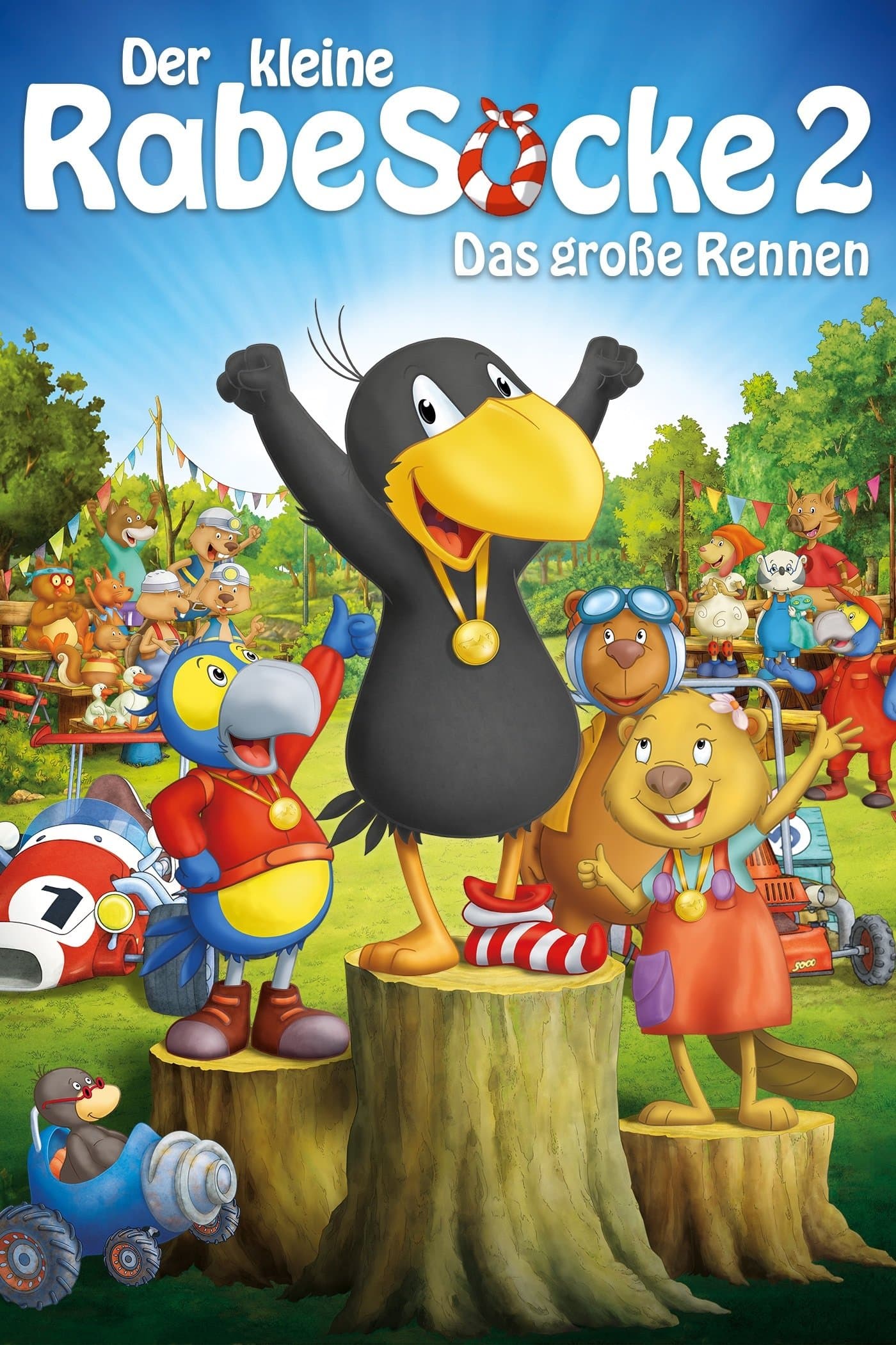 Raven the Little Rascal - The Big Race Movie Poster